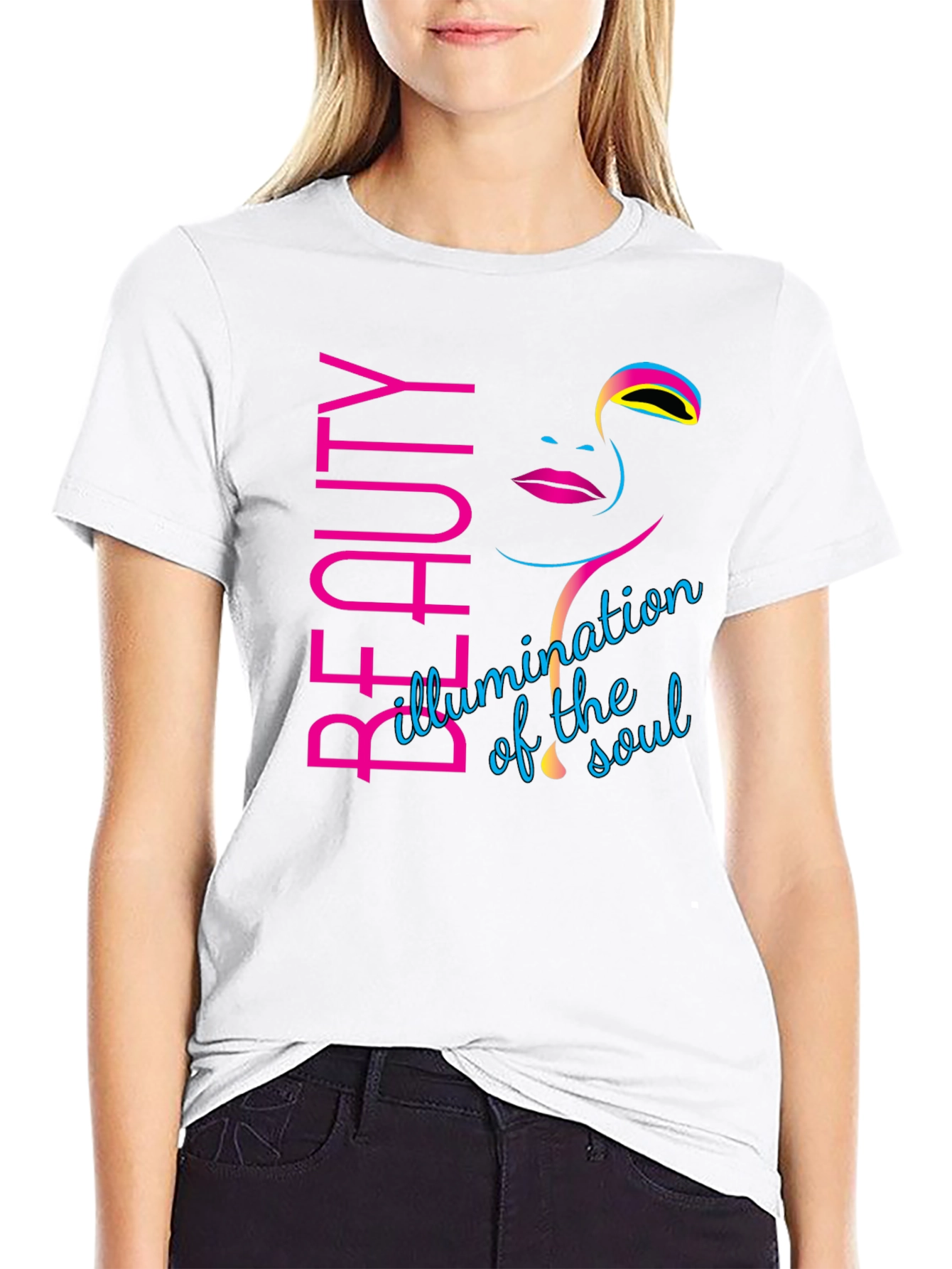 Beauty Illumination Soul T-Shirt - Stylish & Comfy