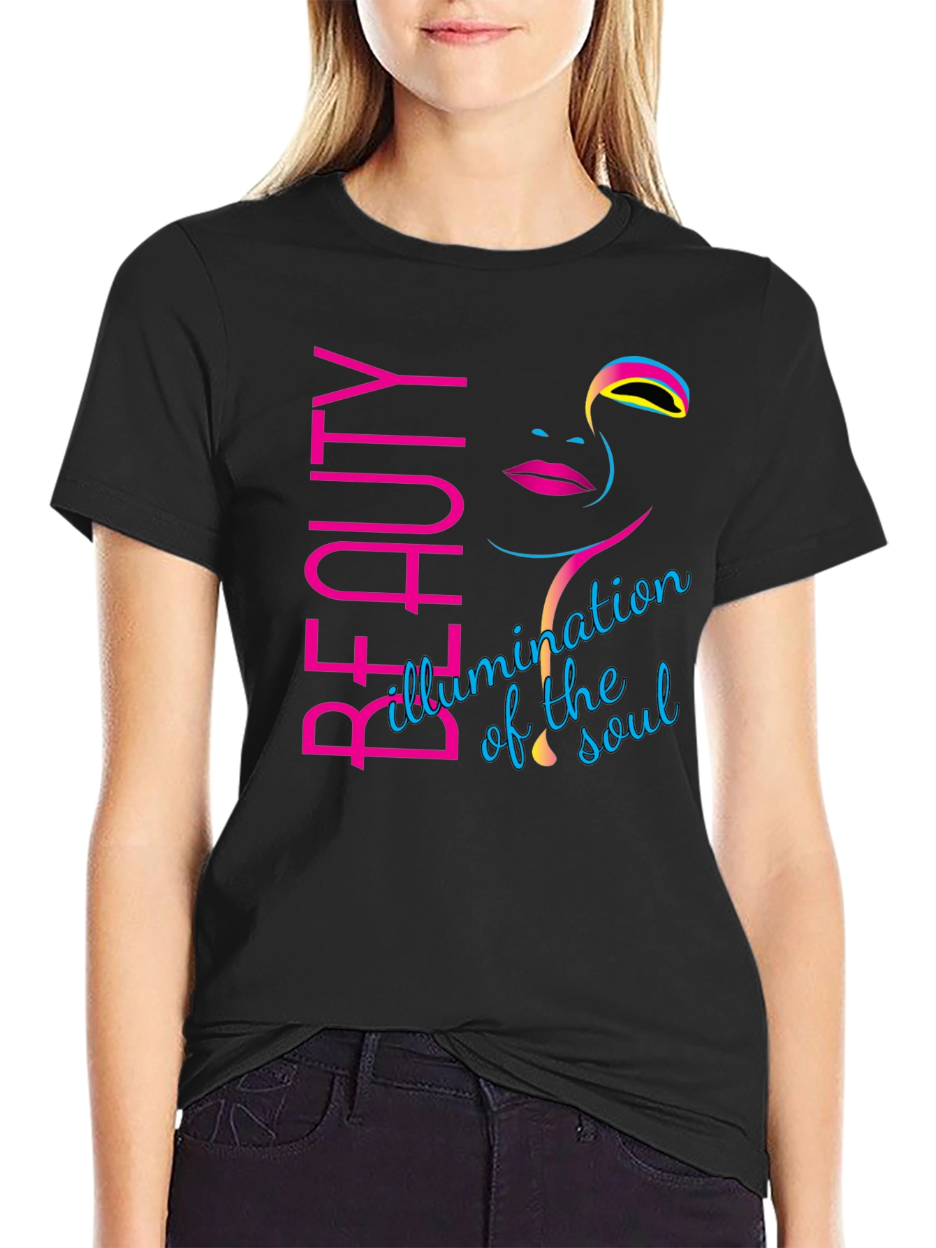 Beauty Illumination Soul T-Shirt - Stylish & Comfy