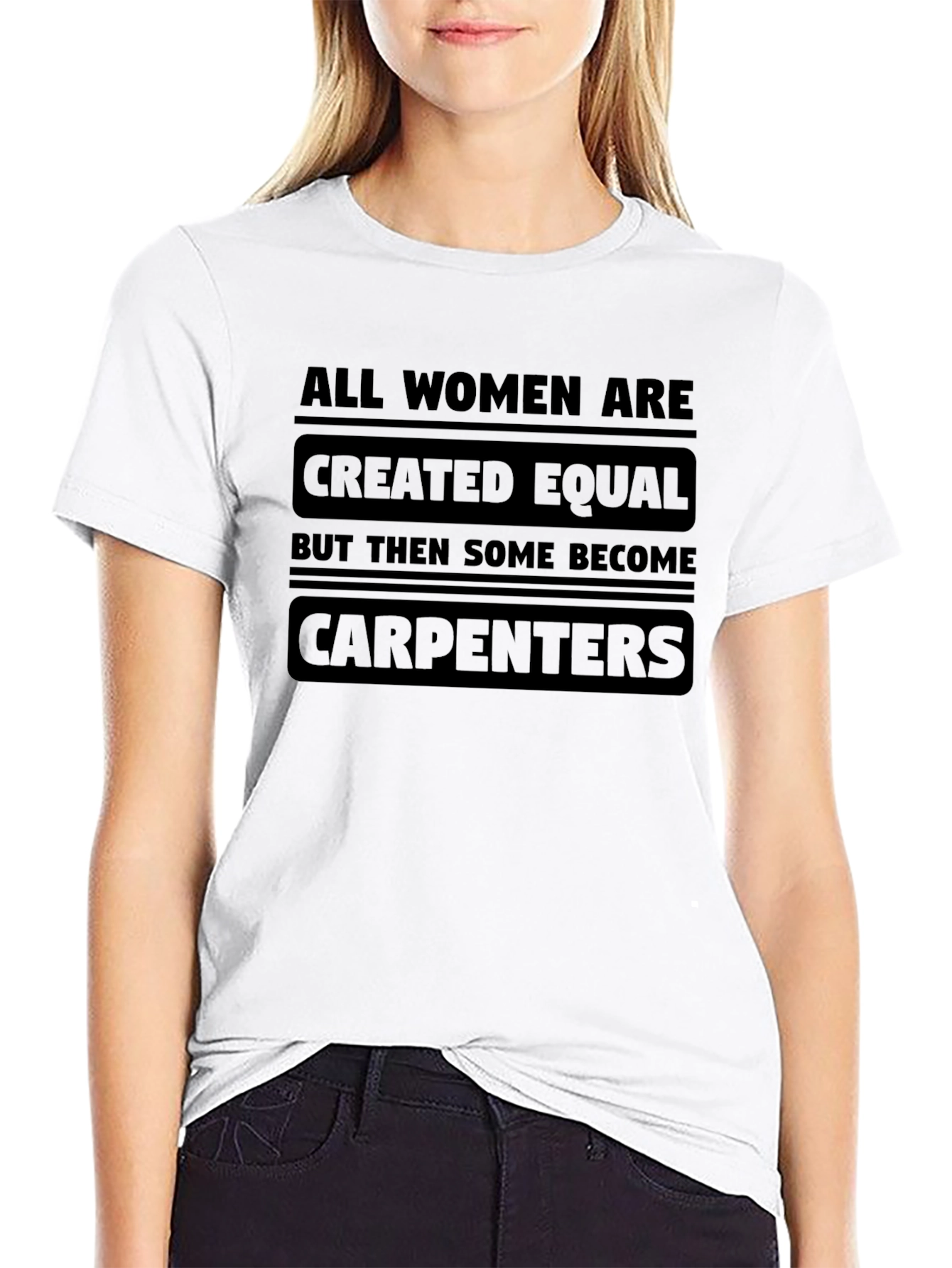 Carpenter Womens Humor T-Shirt