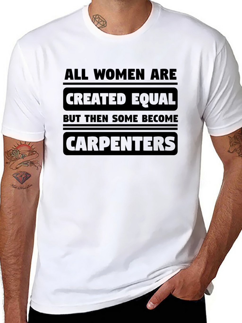 Carpenter Womens Humor T-Shirt