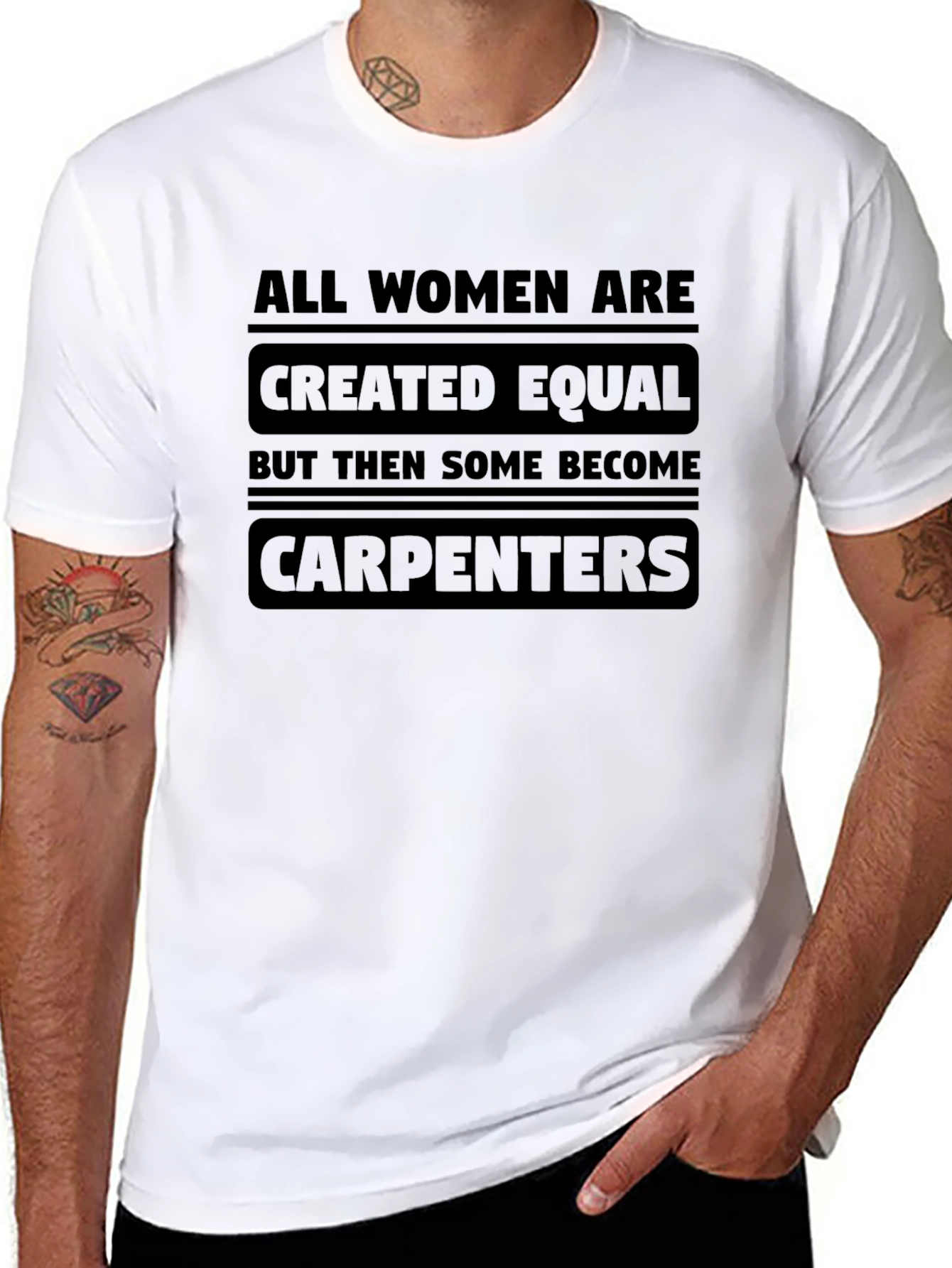 Carpenter Womens Humor T-Shirt