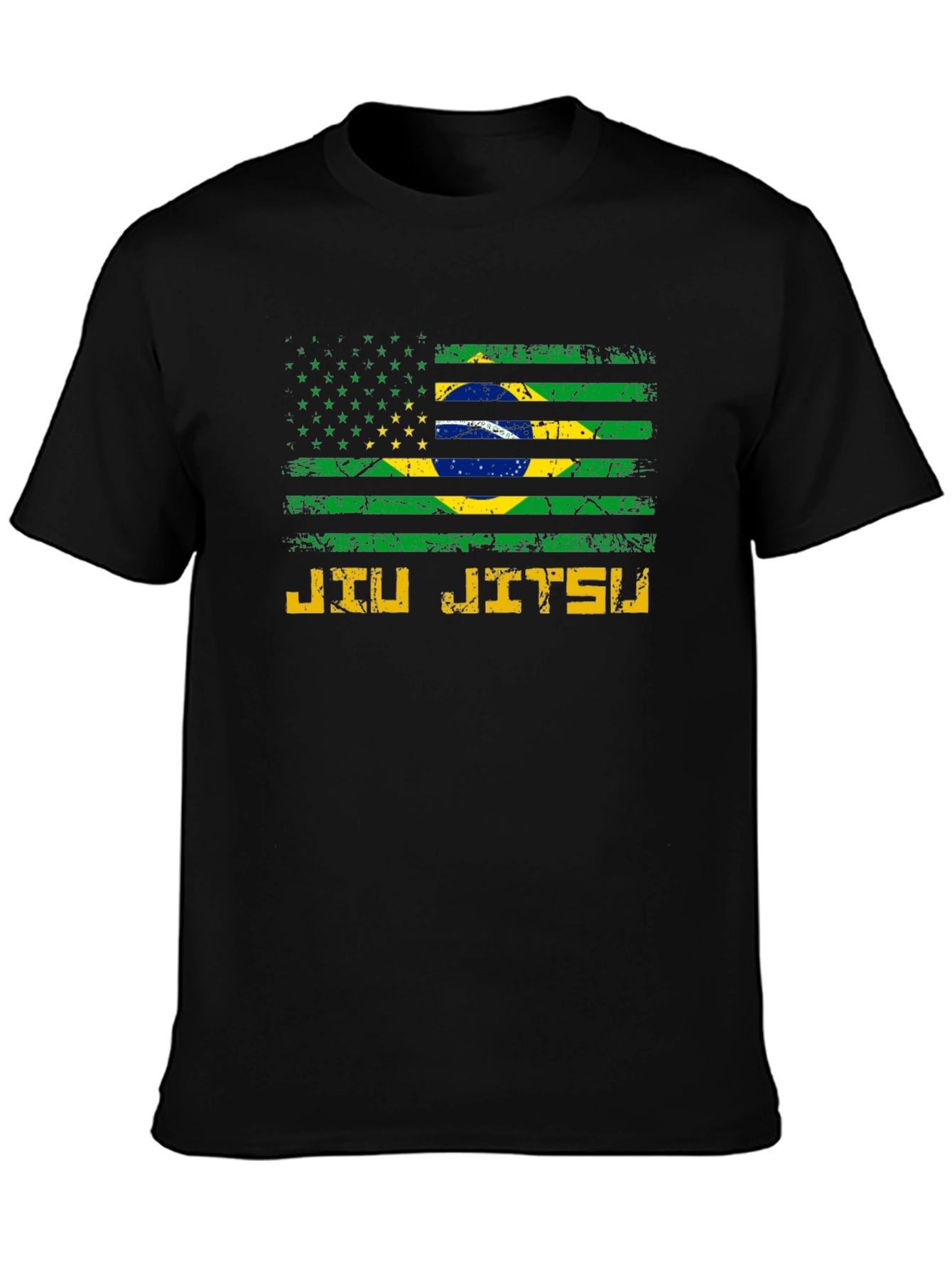 Brazilian Jiu Jitsu Flag T-Shirt