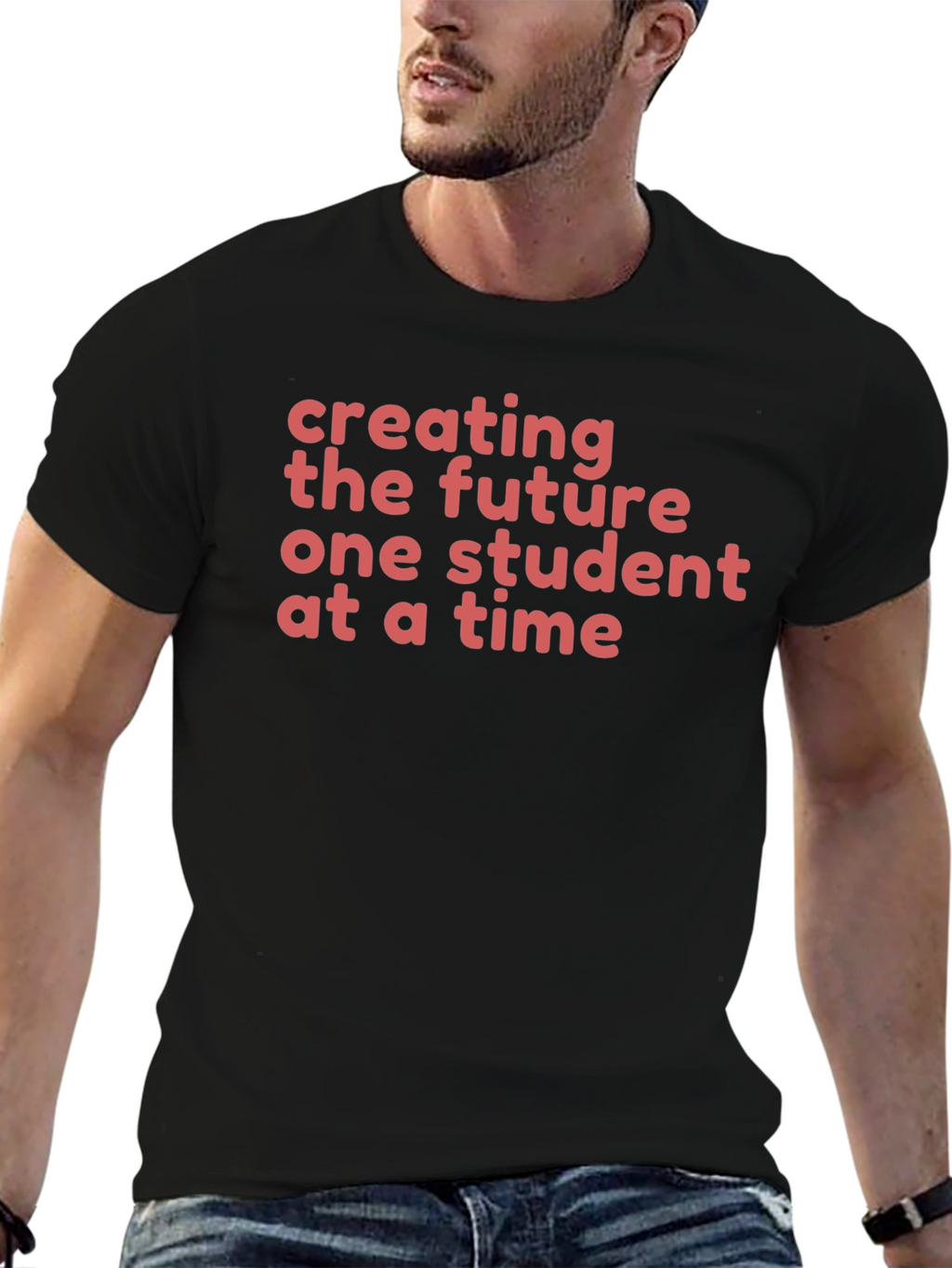 Creating The Future Graphic Tee - Black