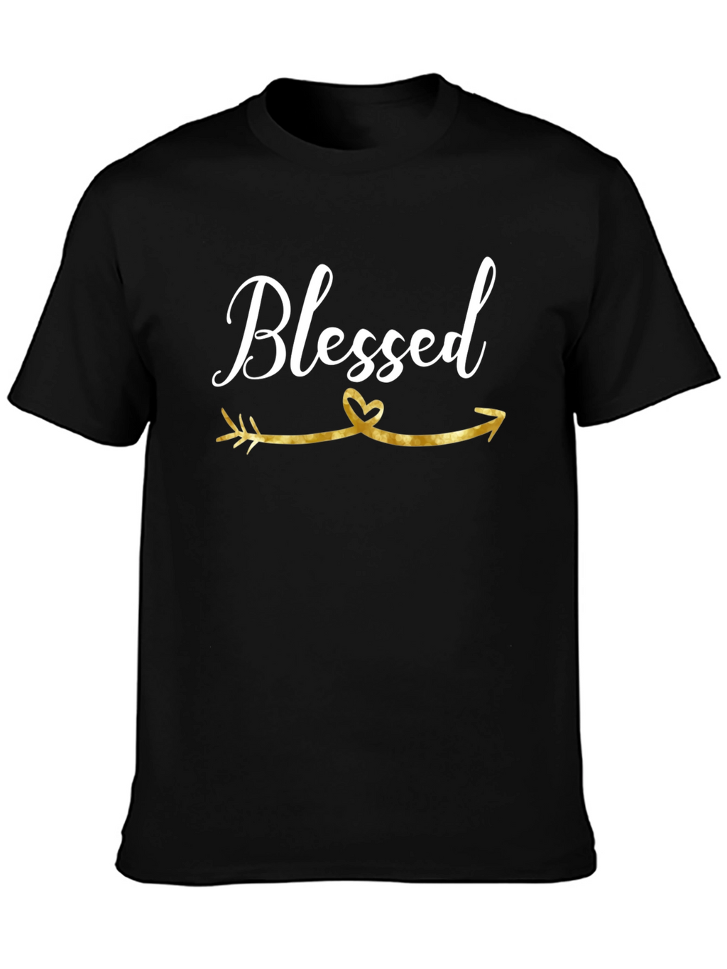 Blessed Arrow Graphic T-Shirt - Black