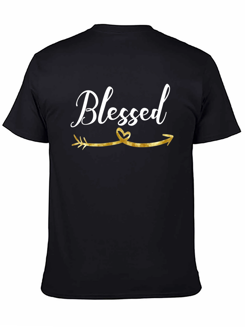 Blessed Arrow Graphic T-Shirt - Black