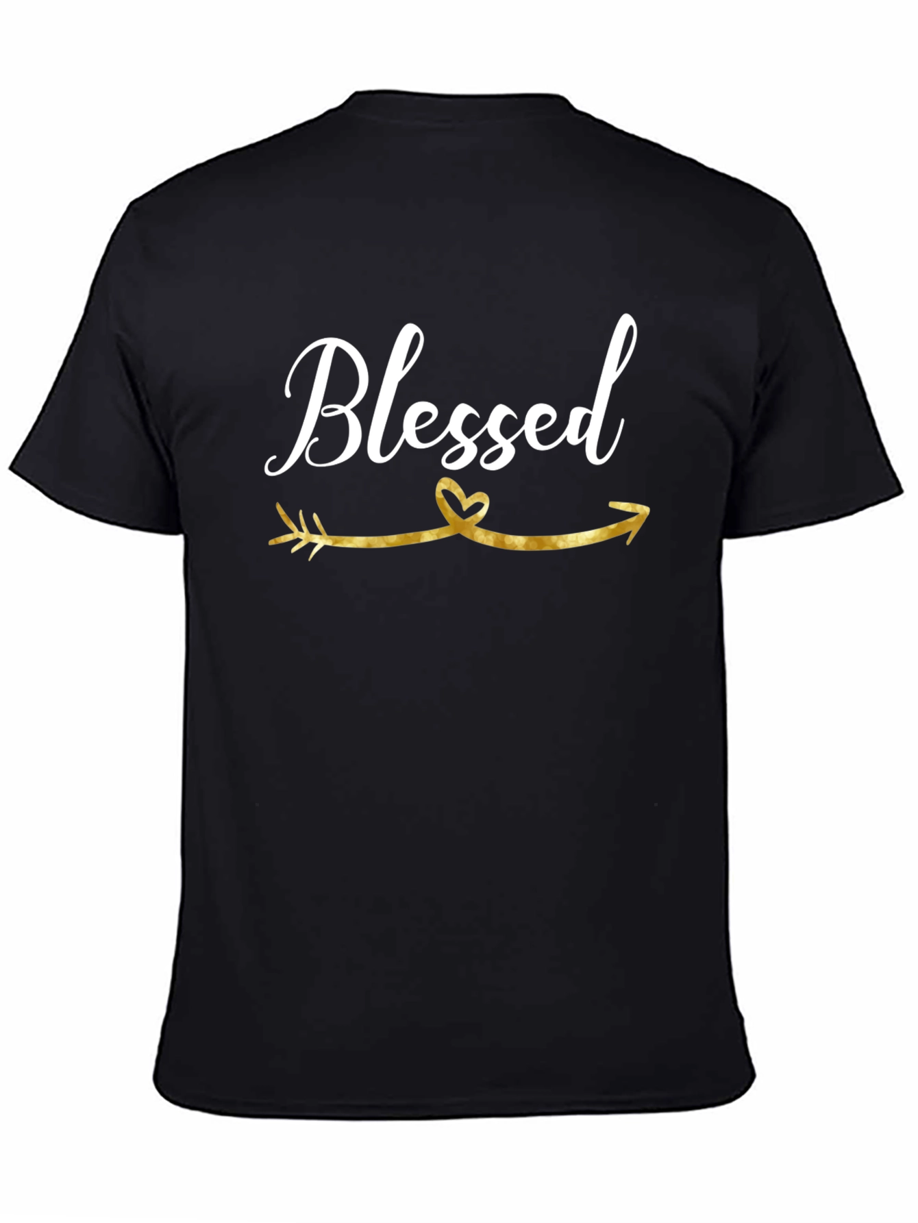 Blessed Arrow Graphic T-Shirt - Black