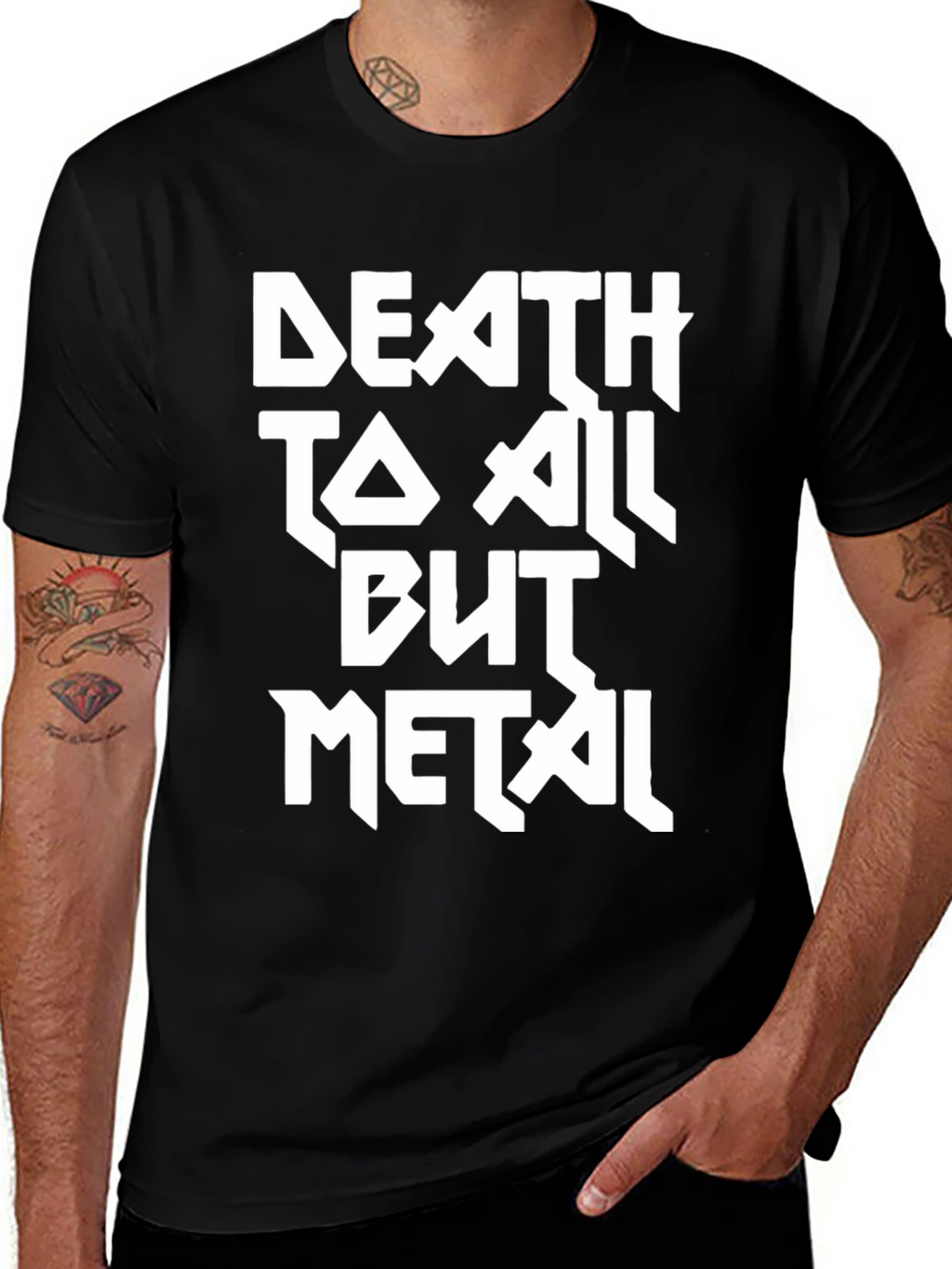 Death to All But Metal Graphic T-Shirt