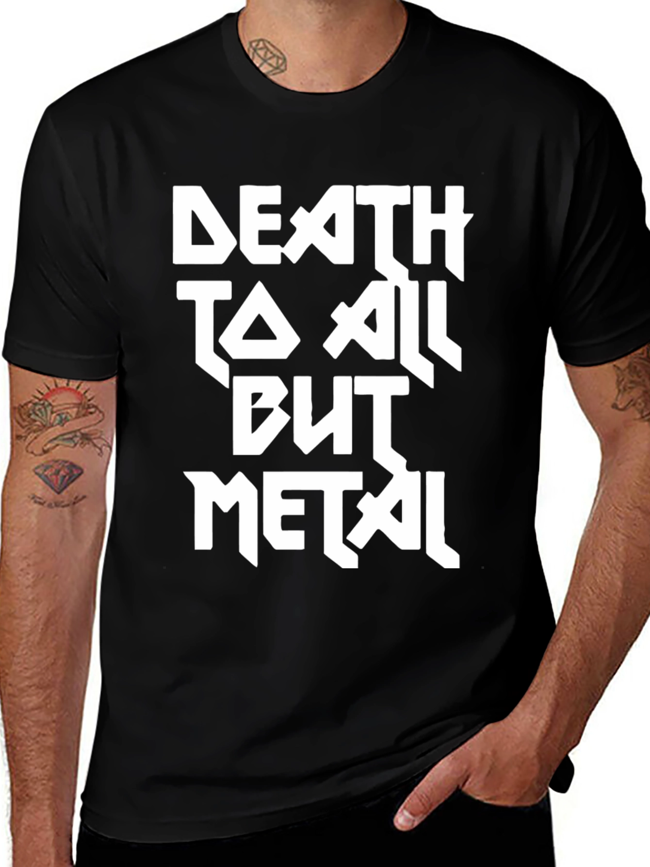 Death to All But Metal Graphic T-Shirt