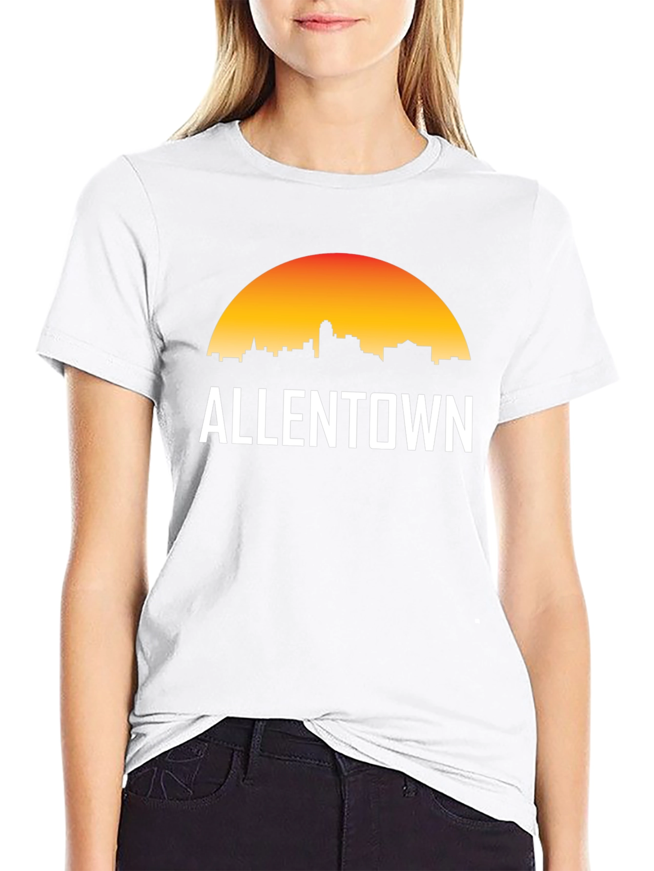 Allentown Skyline Graphic Tee