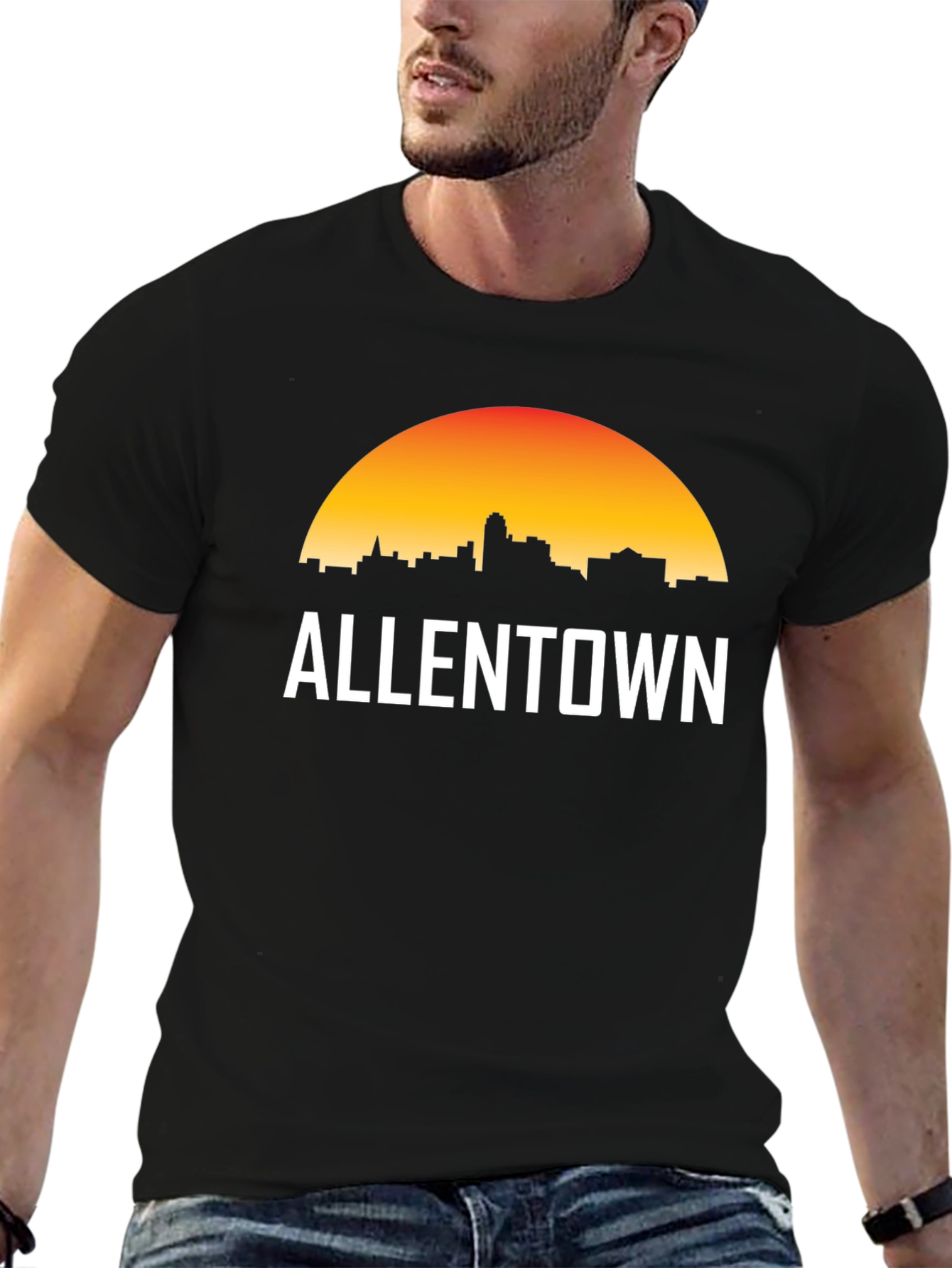 Allentown Skyline Graphic Tee