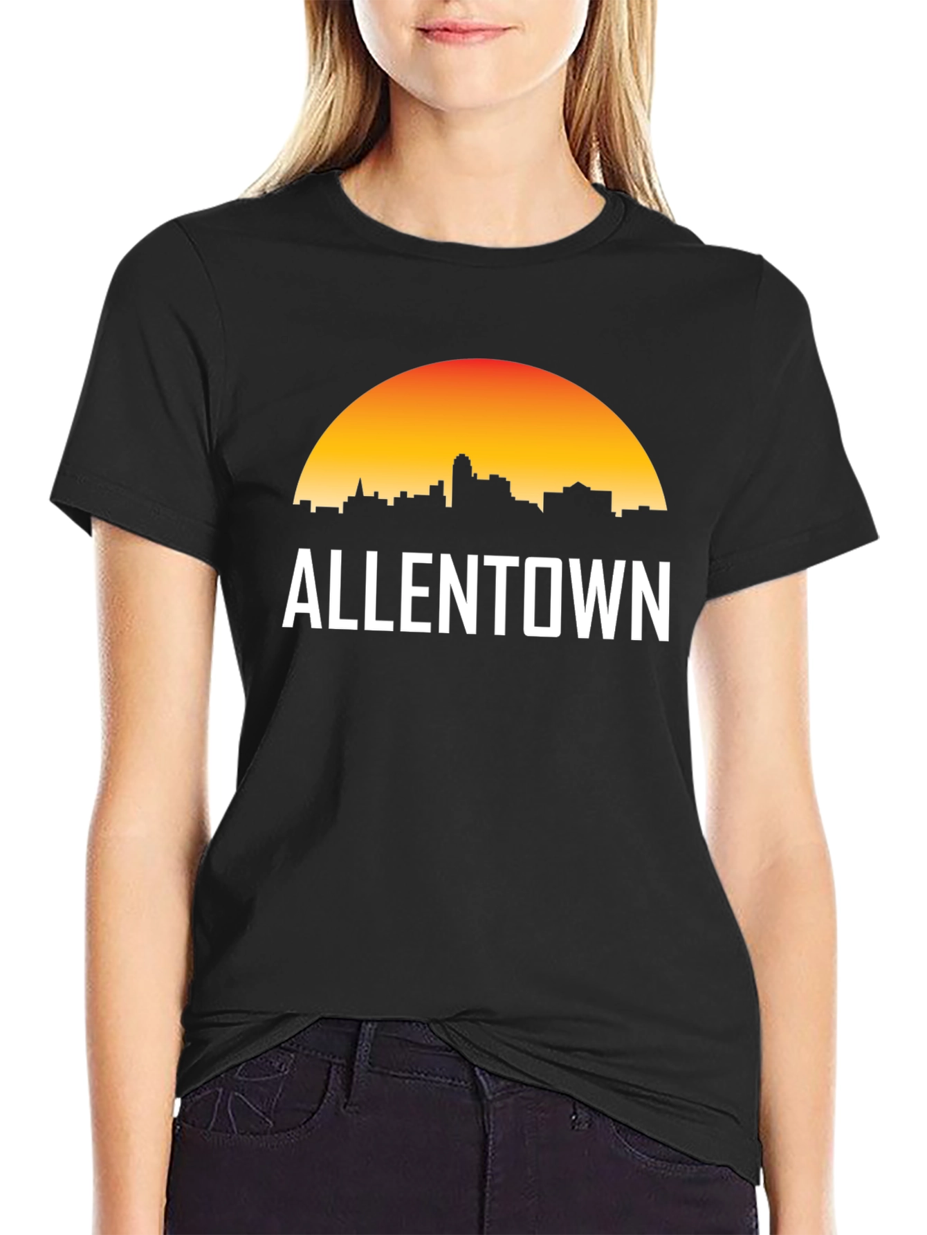 Allentown Skyline Graphic Tee