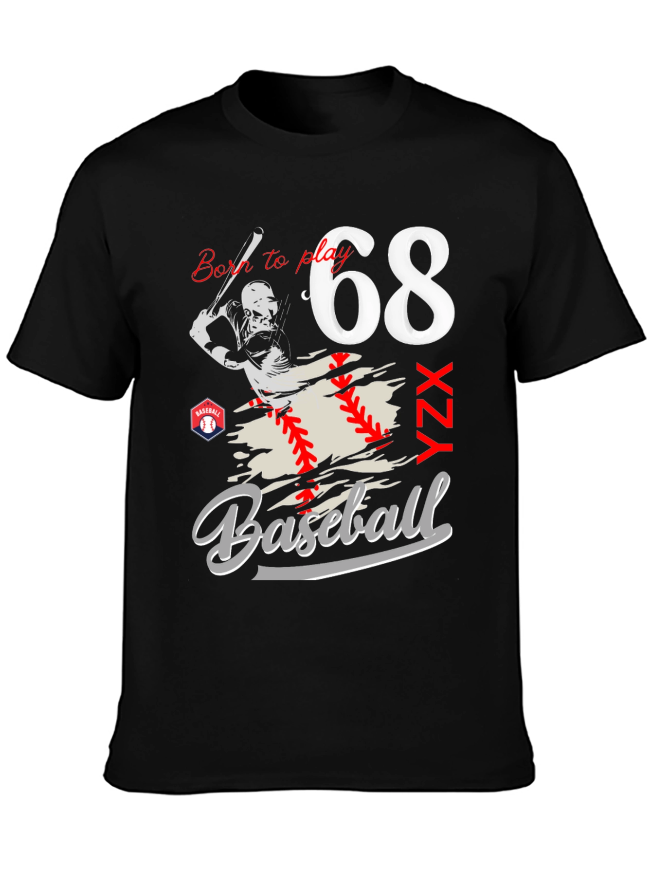 Born to Play Baseball T-Shirt