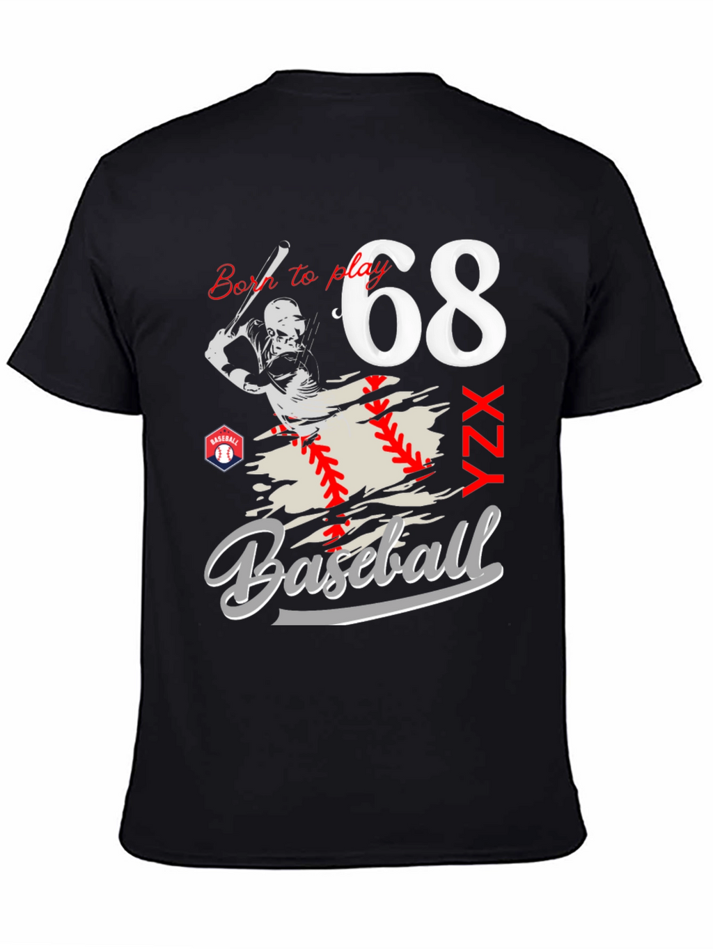 Born to Play Baseball T-Shirt