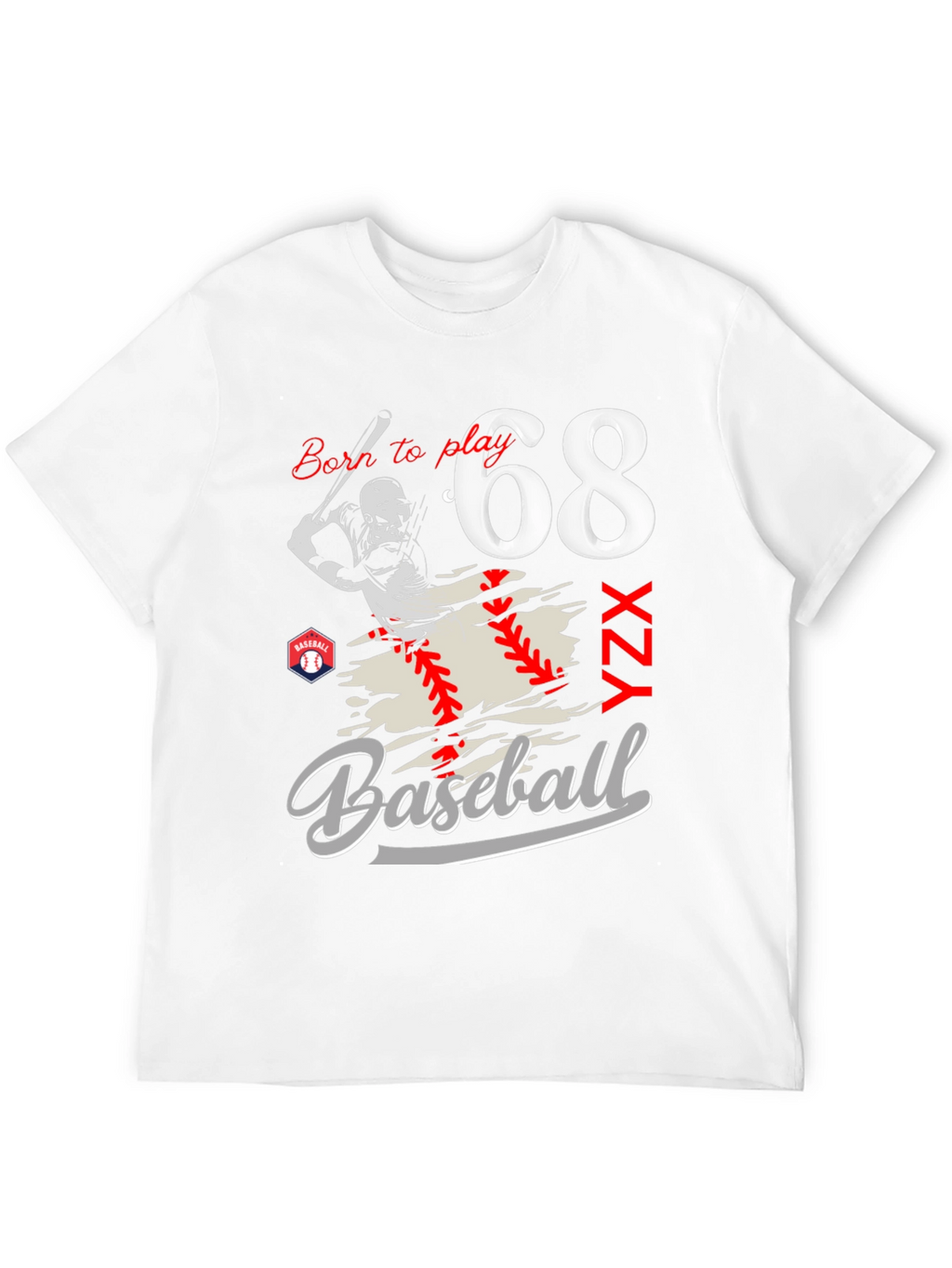 Born to Play Baseball T-Shirt