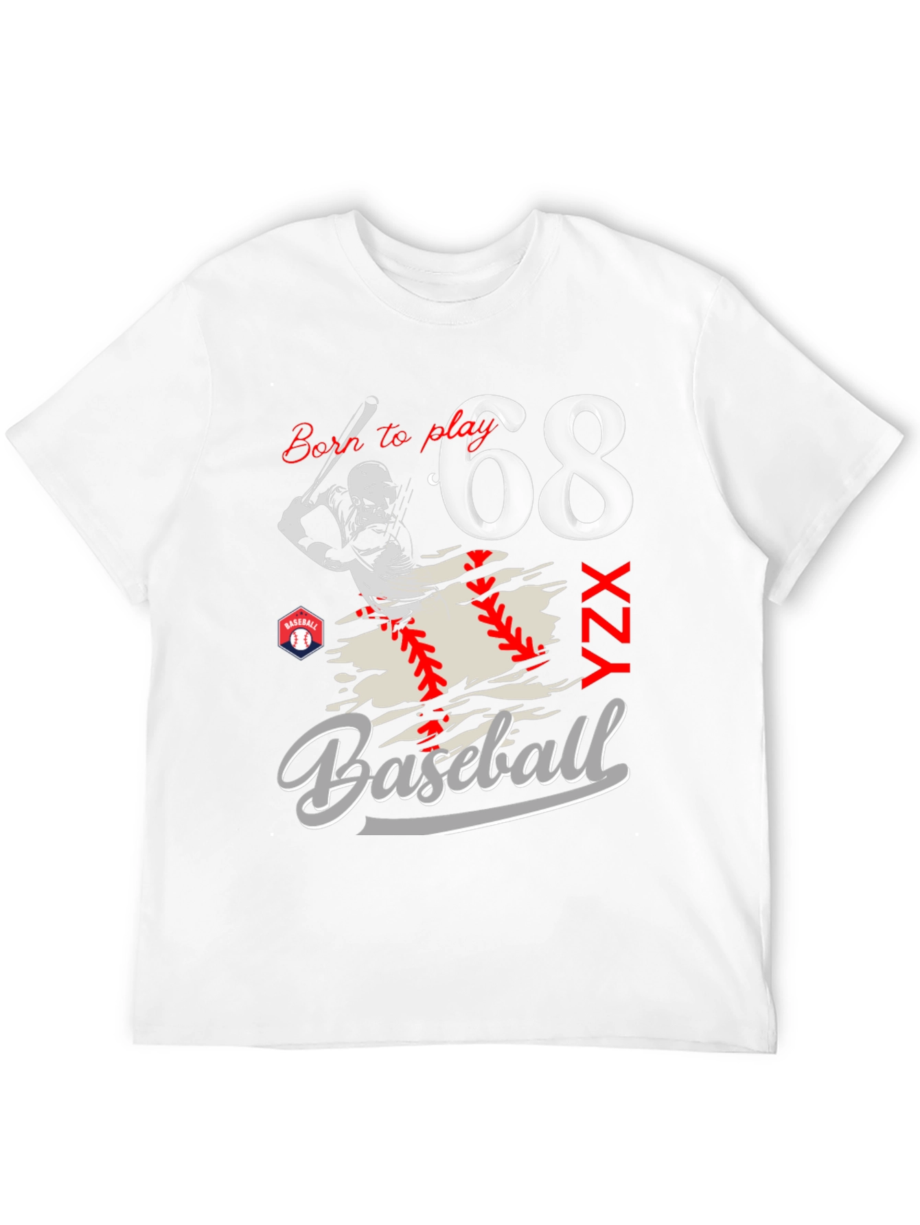 Born to Play Baseball T-Shirt