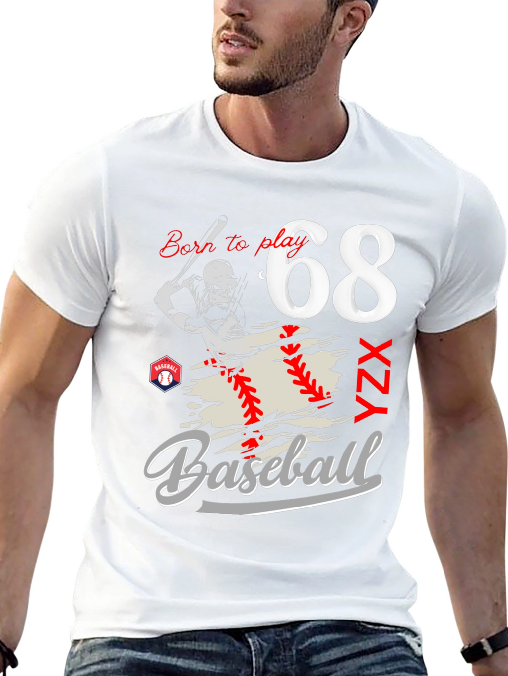 Born to Play Baseball T-Shirt