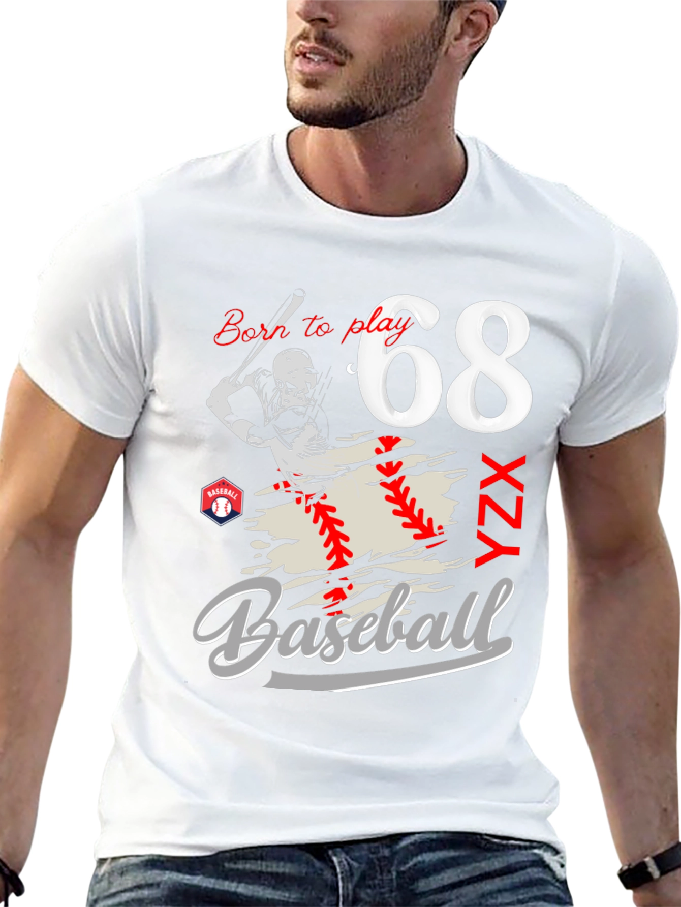 Born to Play Baseball T-Shirt