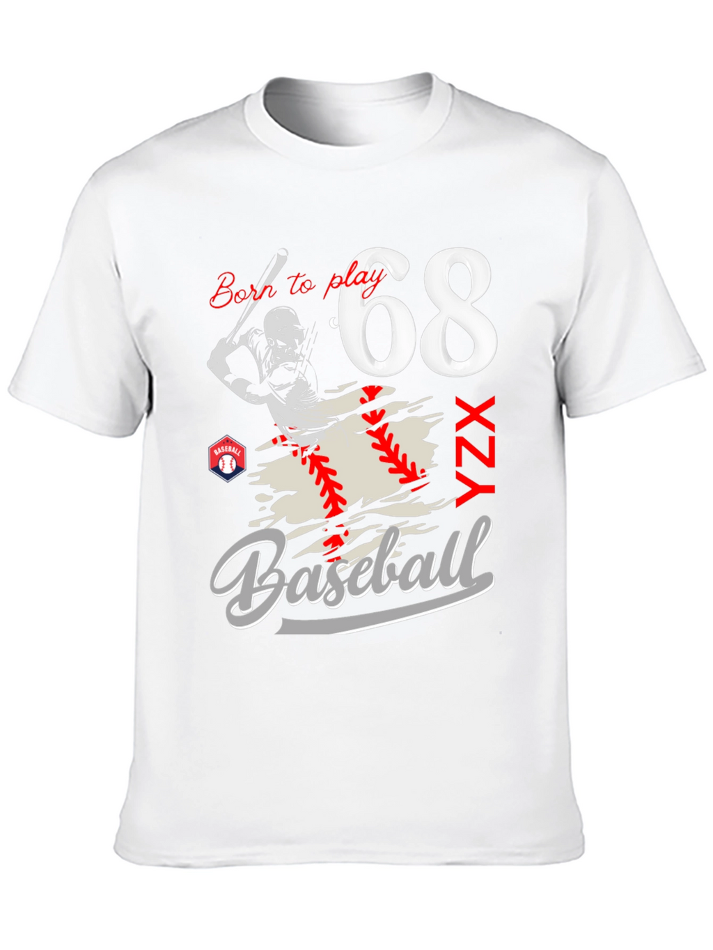 Born to Play Baseball T-Shirt