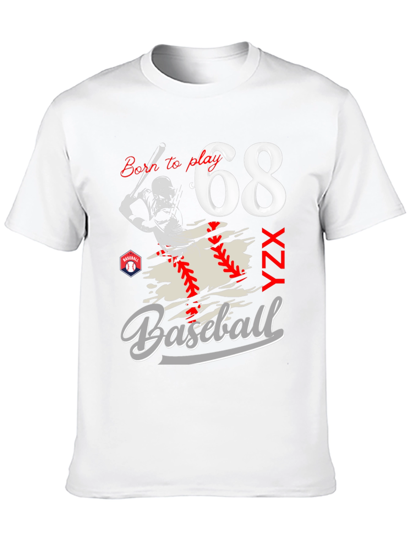 Born to Play Baseball T-Shirt