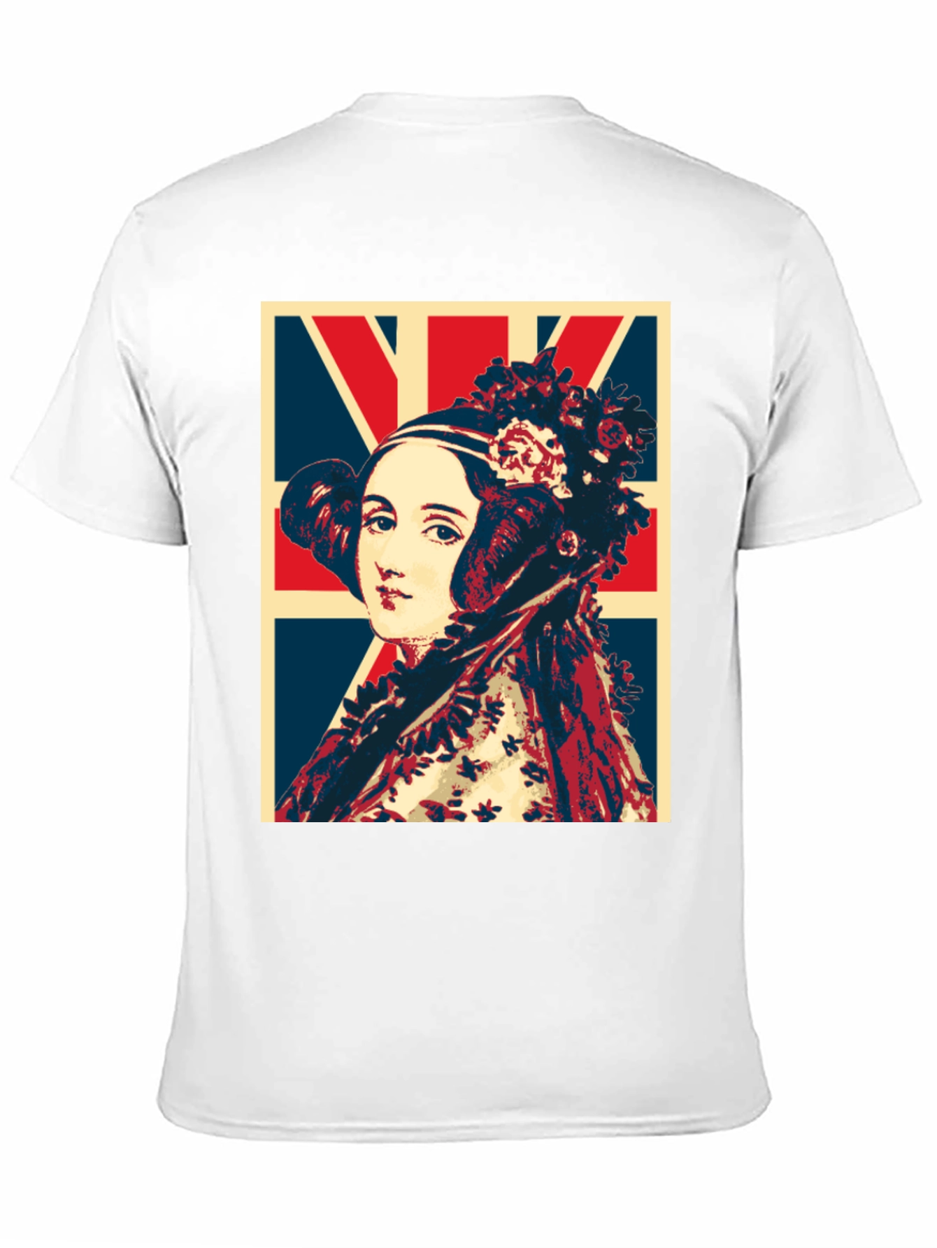 Ada Lovelace Union Jack T-Shirt - Black