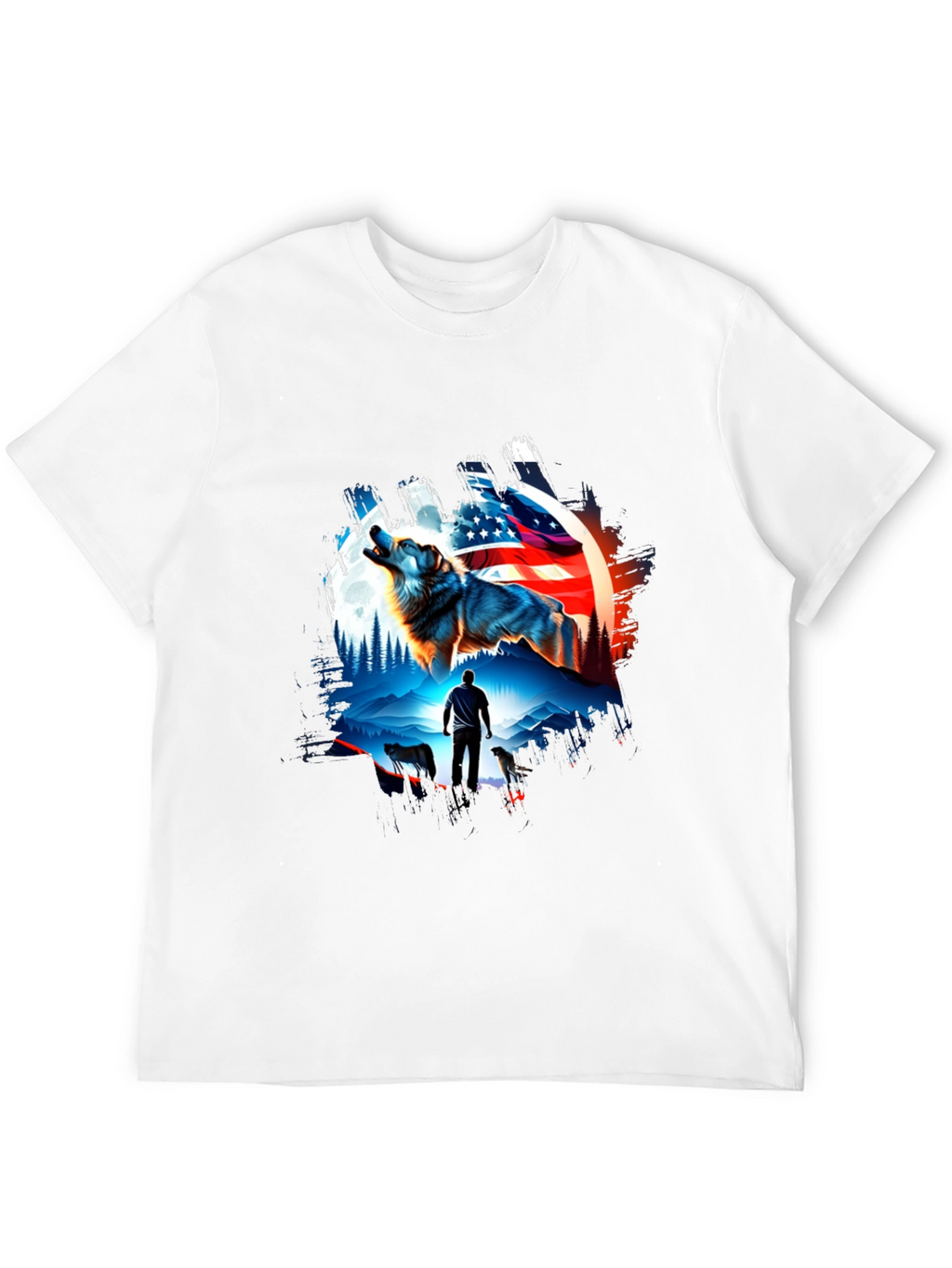 American Pride Wolf Pack T-Shirt