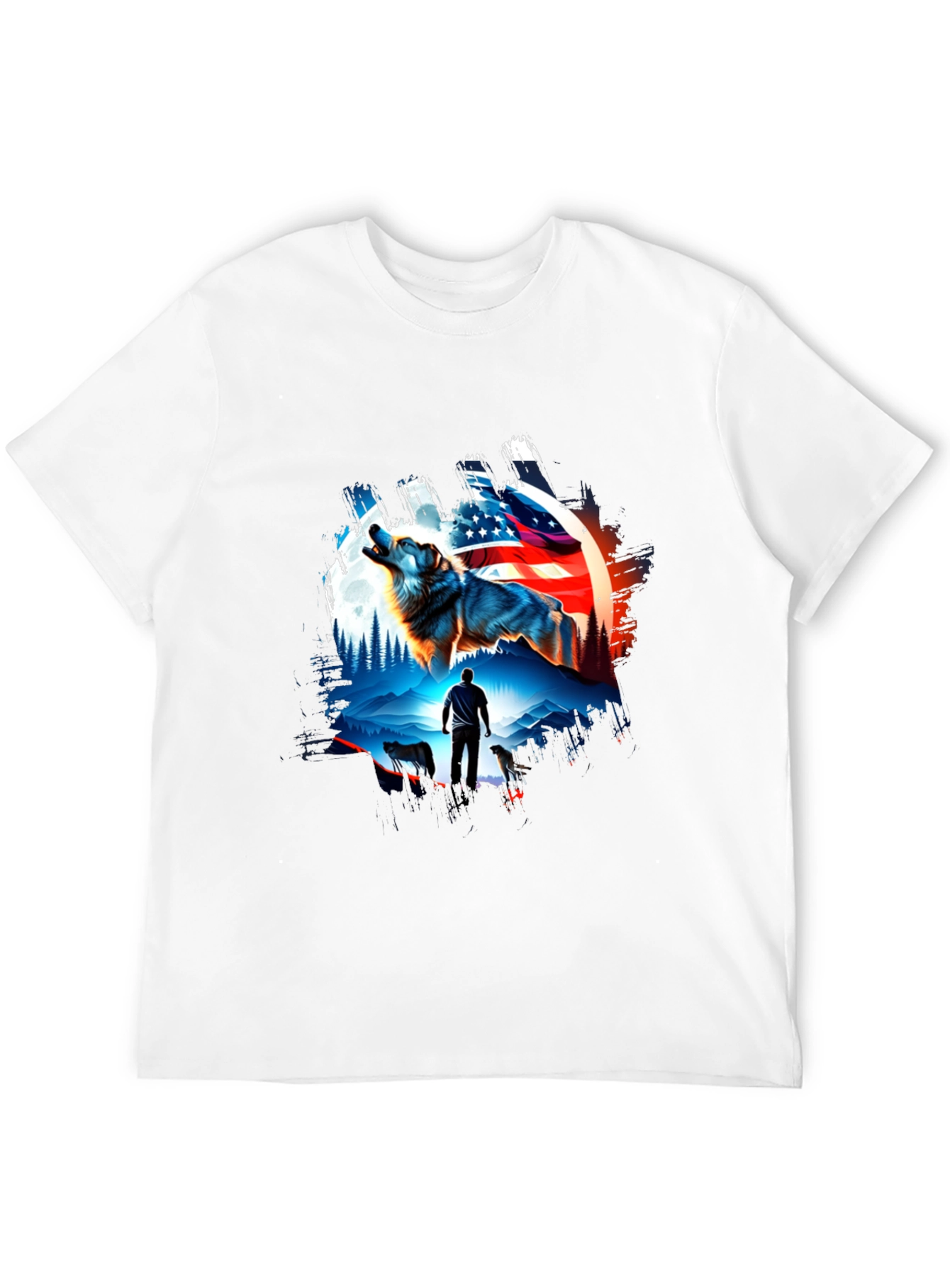 American Pride Wolf Pack T-Shirt
