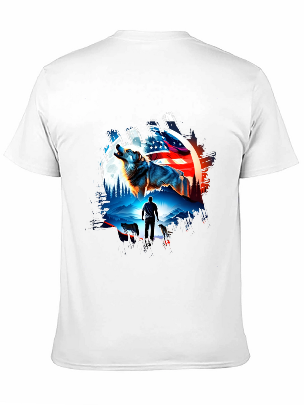 American Pride Wolf Pack T-Shirt