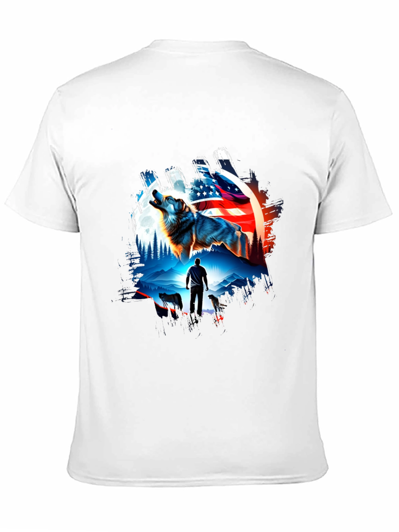 American Pride Wolf Pack T-Shirt