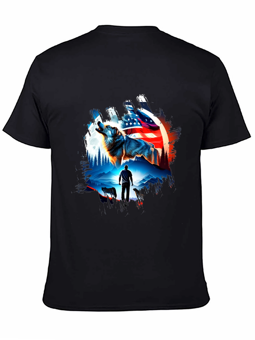 American Pride Wolf Pack T-Shirt
