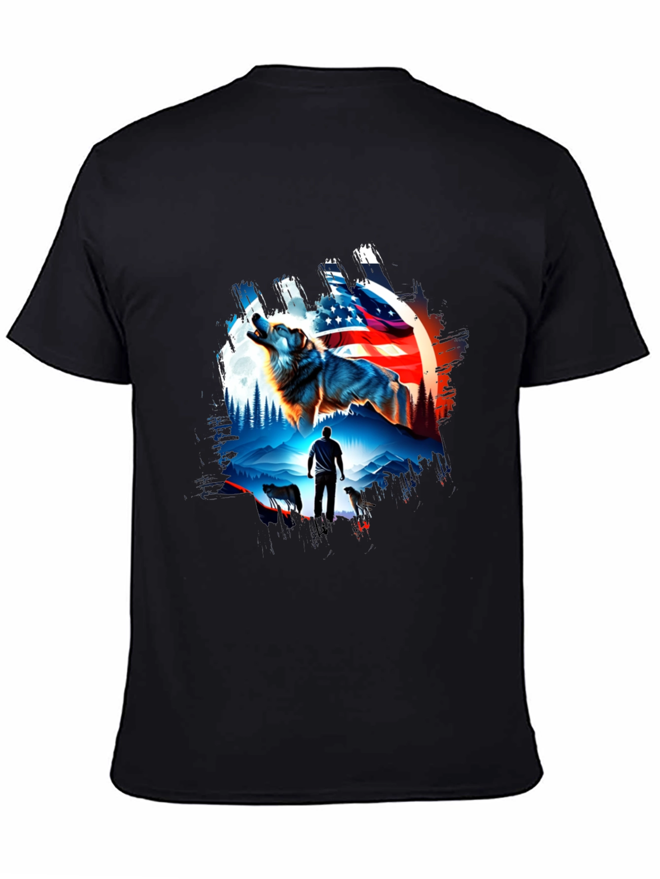 American Pride Wolf Pack T-Shirt