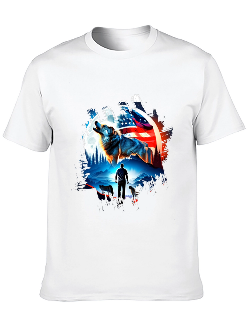 American Pride Wolf Pack T-Shirt