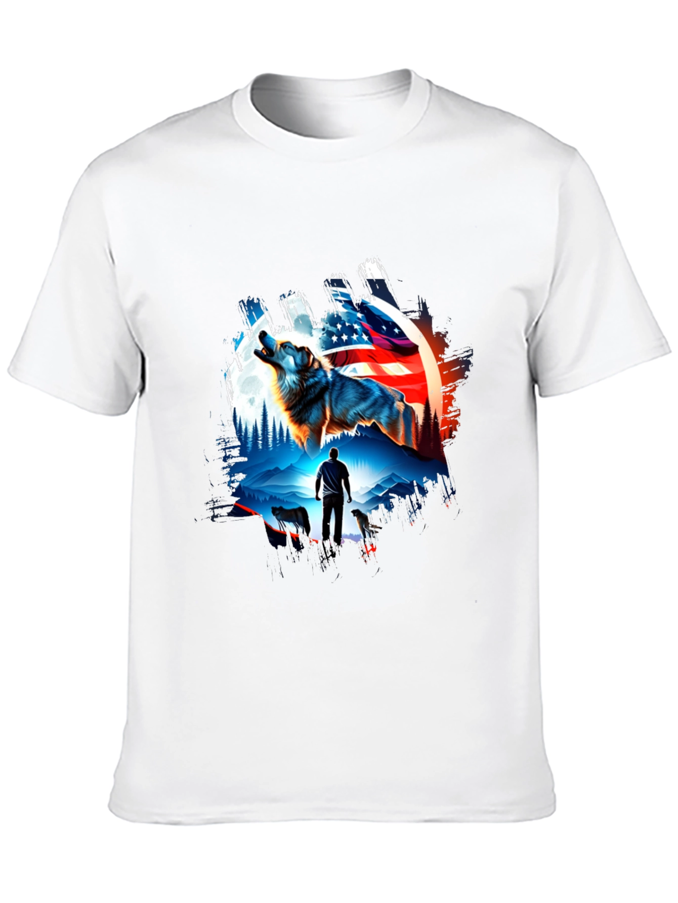 American Pride Wolf Pack T-Shirt