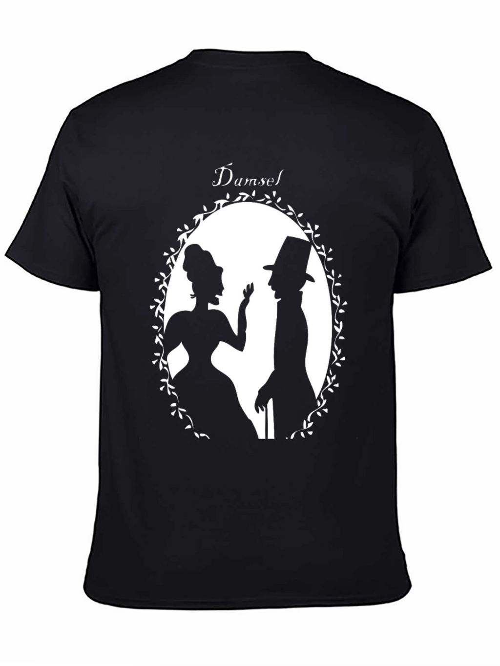 Damsel Silhouette Graphic T-Shirt