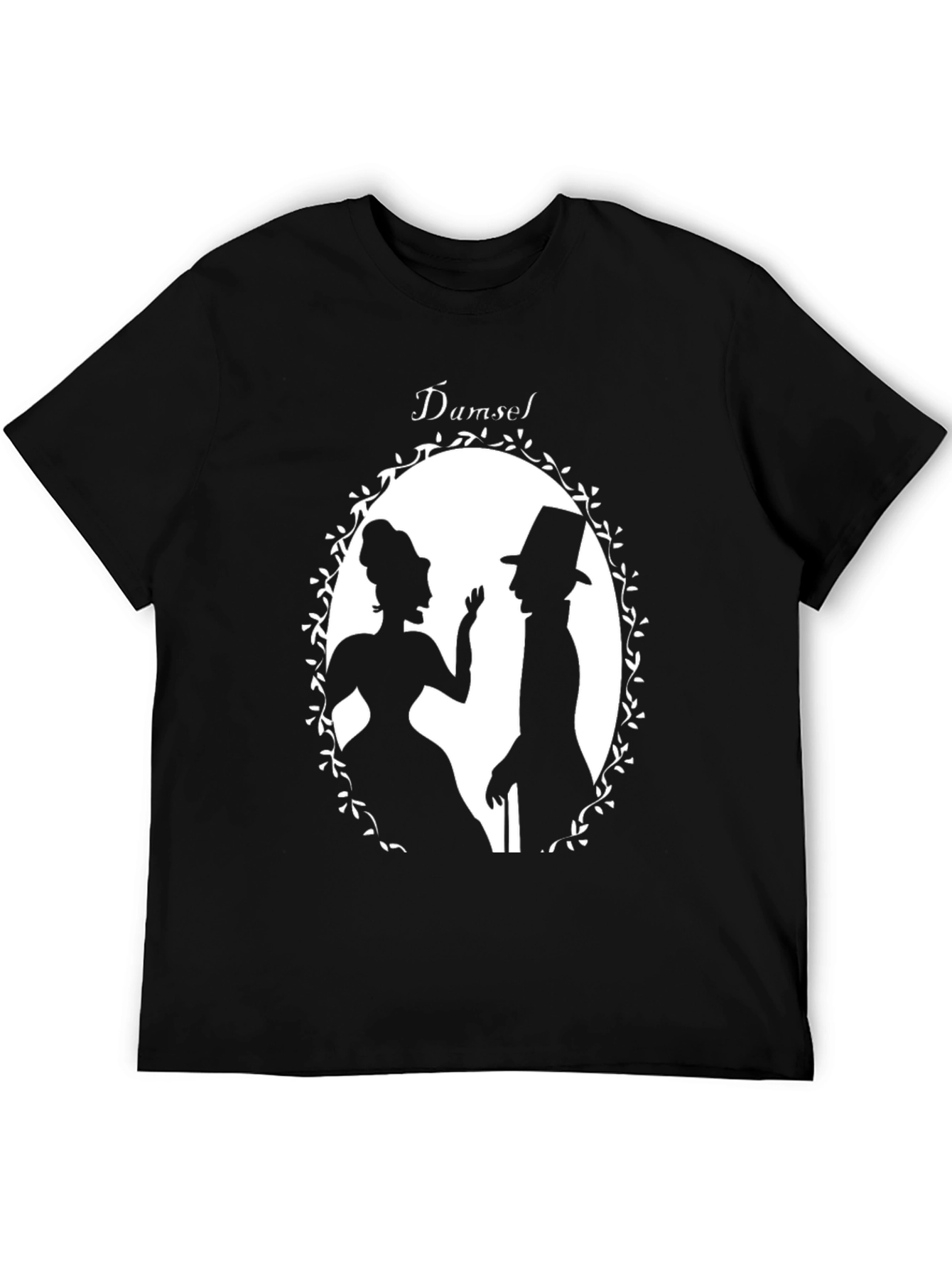 Damsel Silhouette Graphic T-Shirt