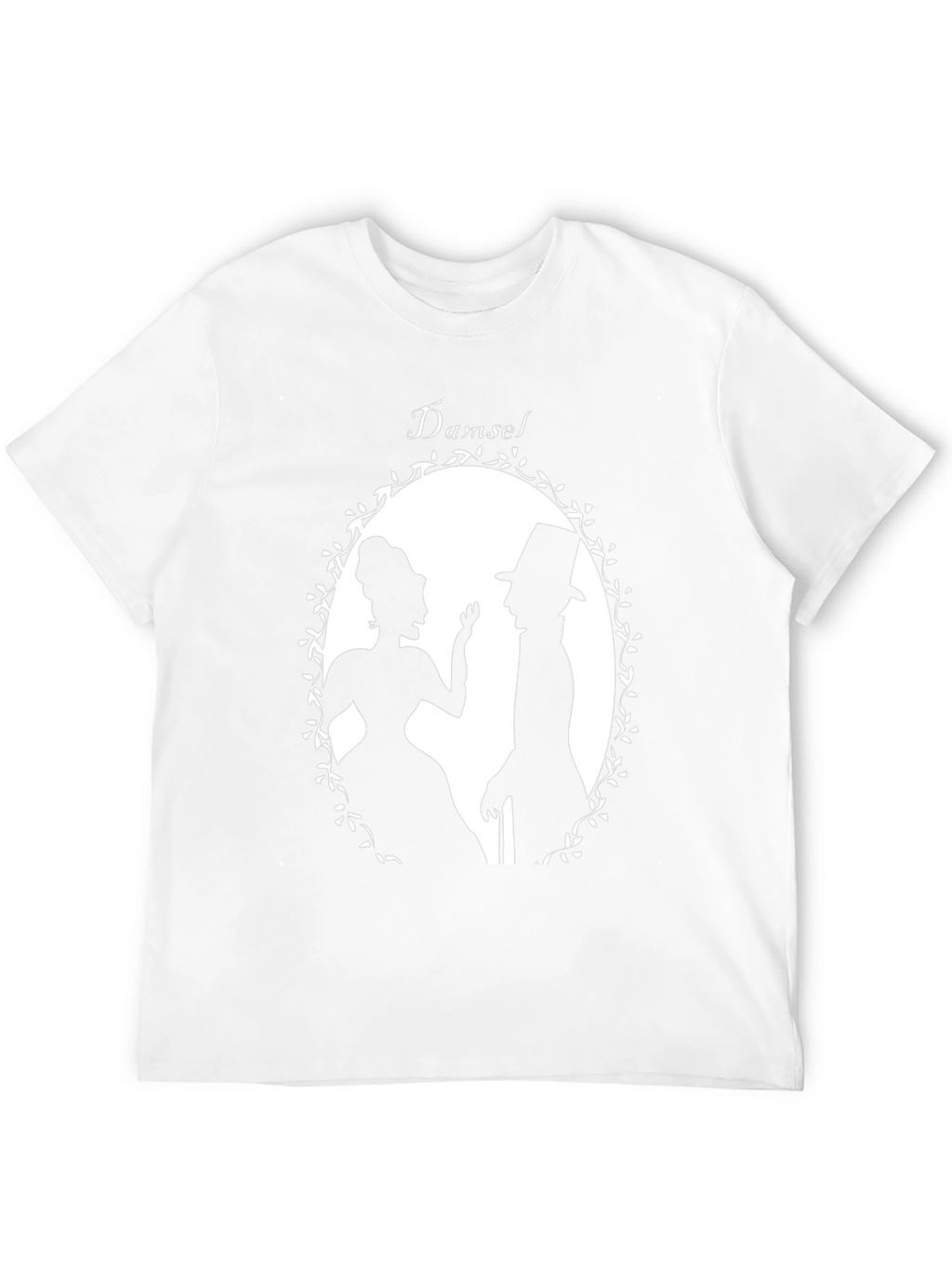 Damsel Silhouette Graphic T-Shirt