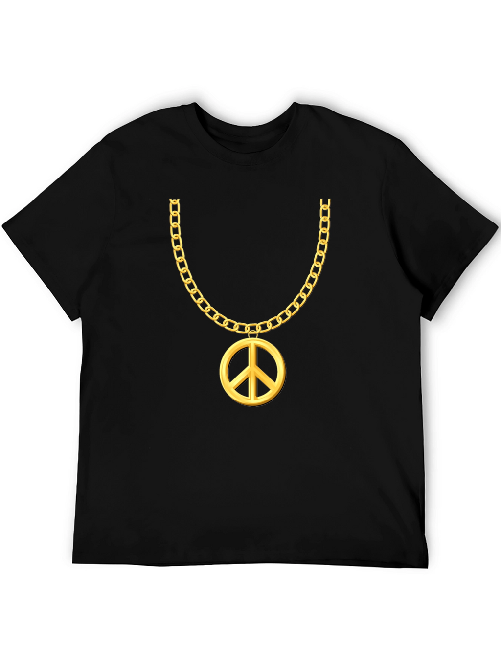Peace Sign Pendant Graphic Tee