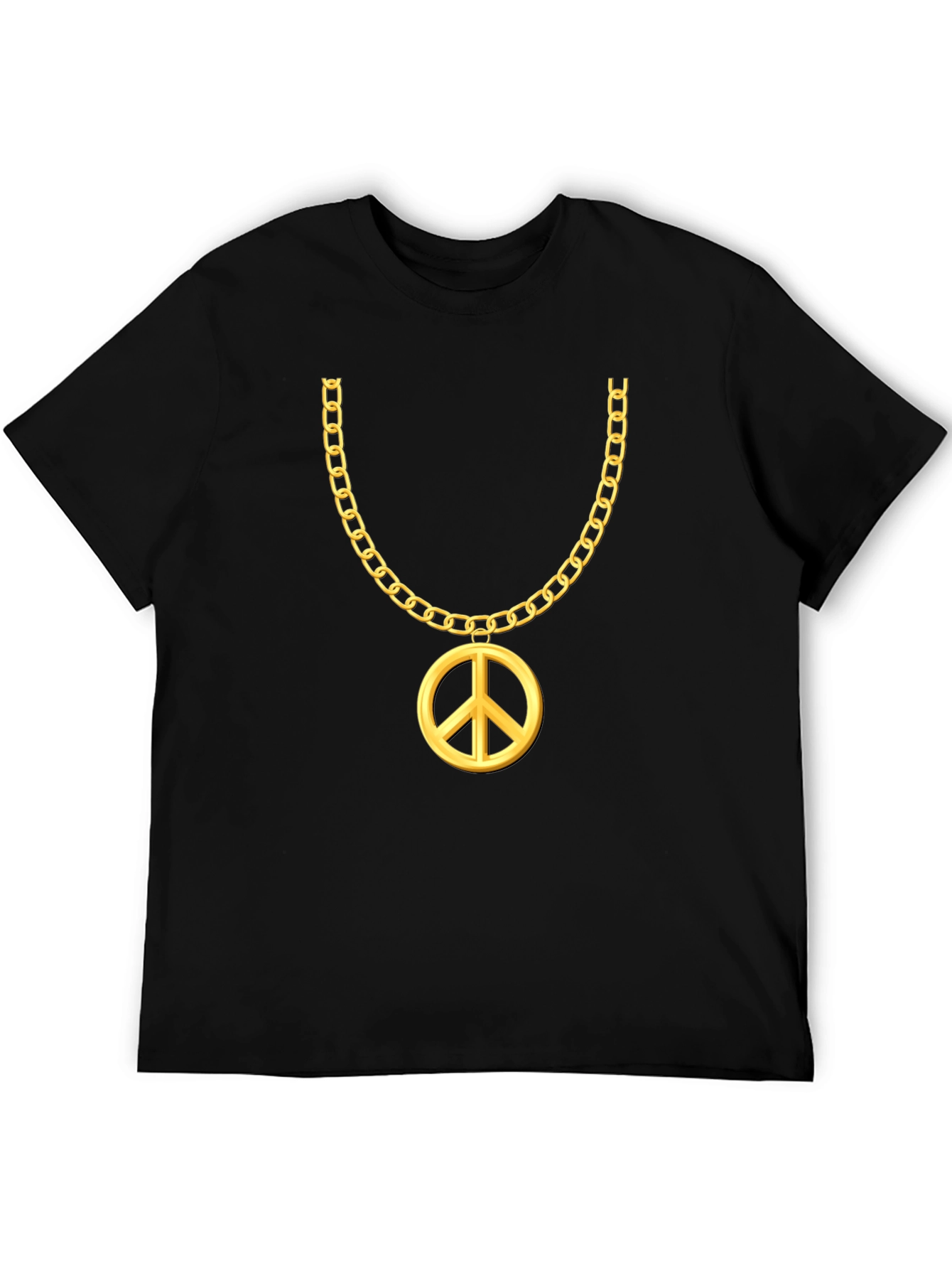 Peace Sign Pendant Graphic Tee