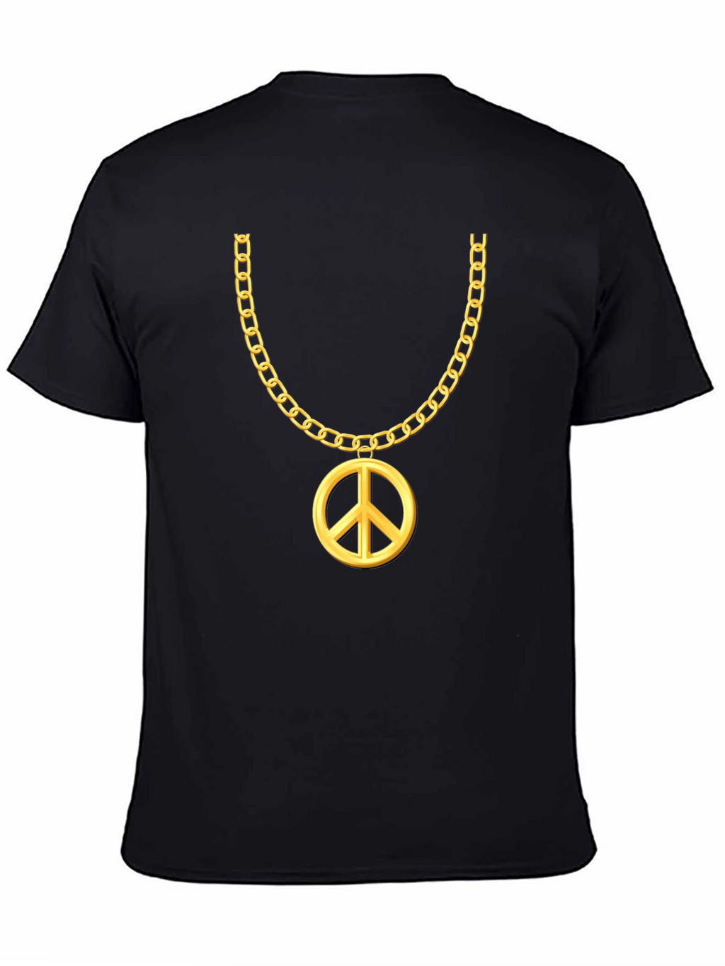 Peace Sign Pendant Graphic Tee