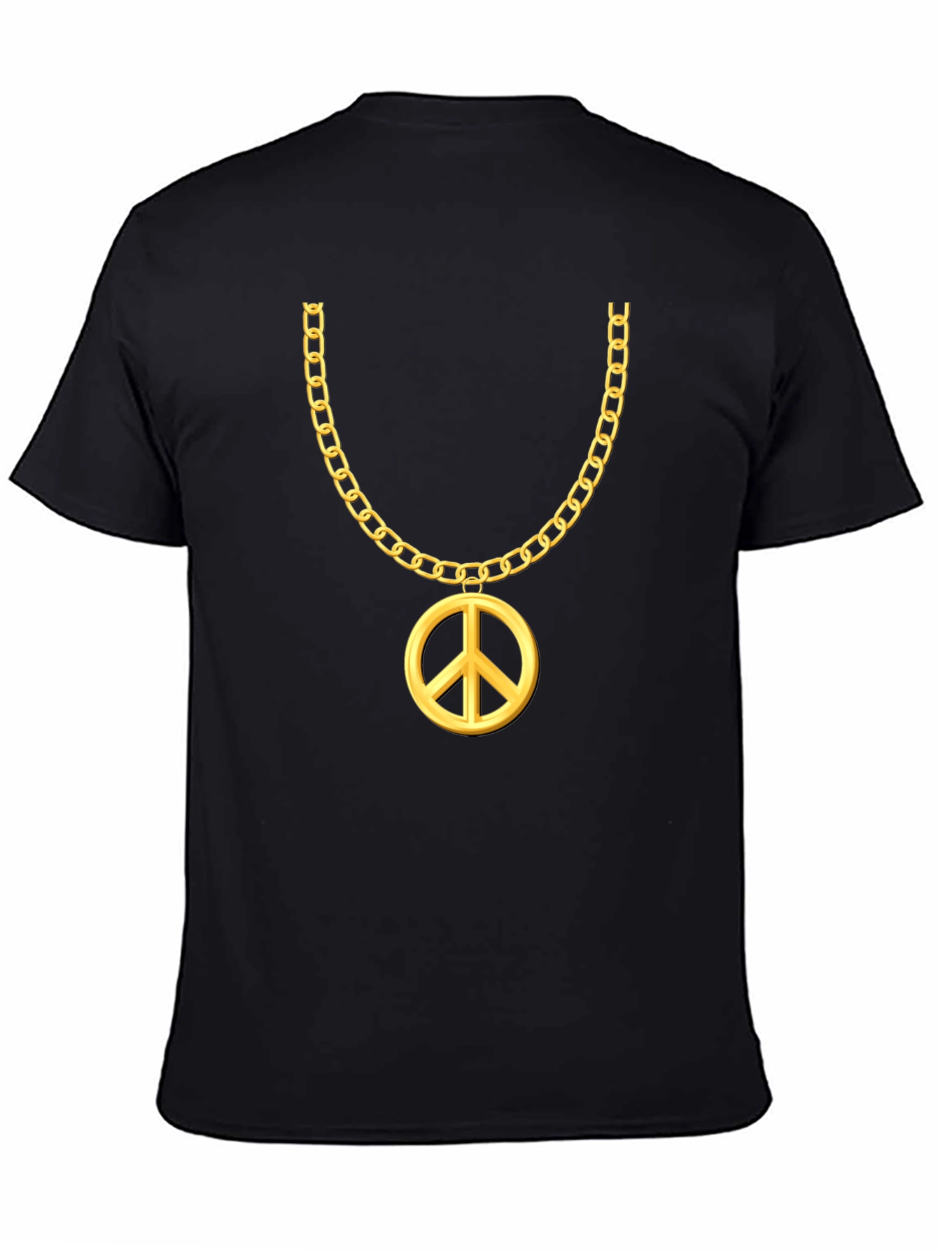 Peace Sign Pendant Graphic Tee