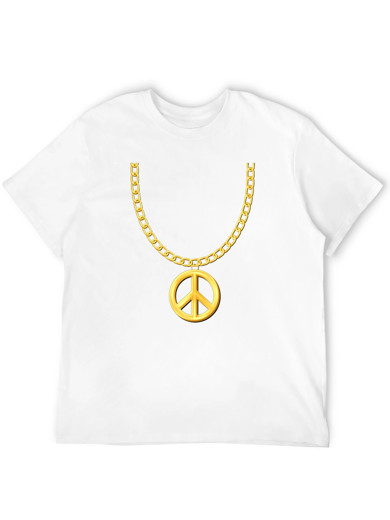 Peace Sign Pendant Graphic Tee