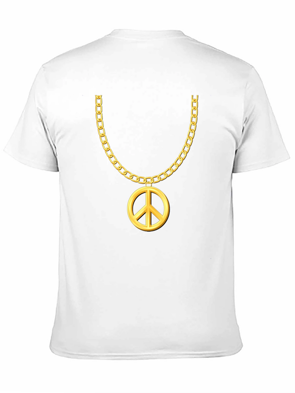 Peace Sign Pendant Graphic Tee