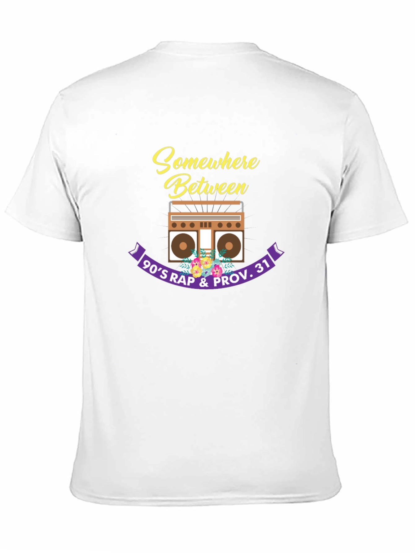 90s Rap & Proverbs 31 Black T-Shirt