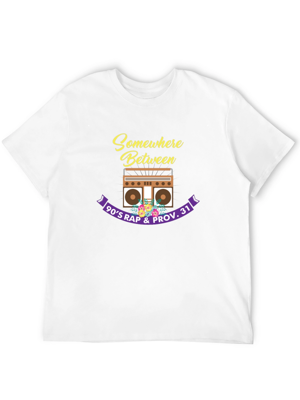 90s Rap & Proverbs 31 Black T-Shirt