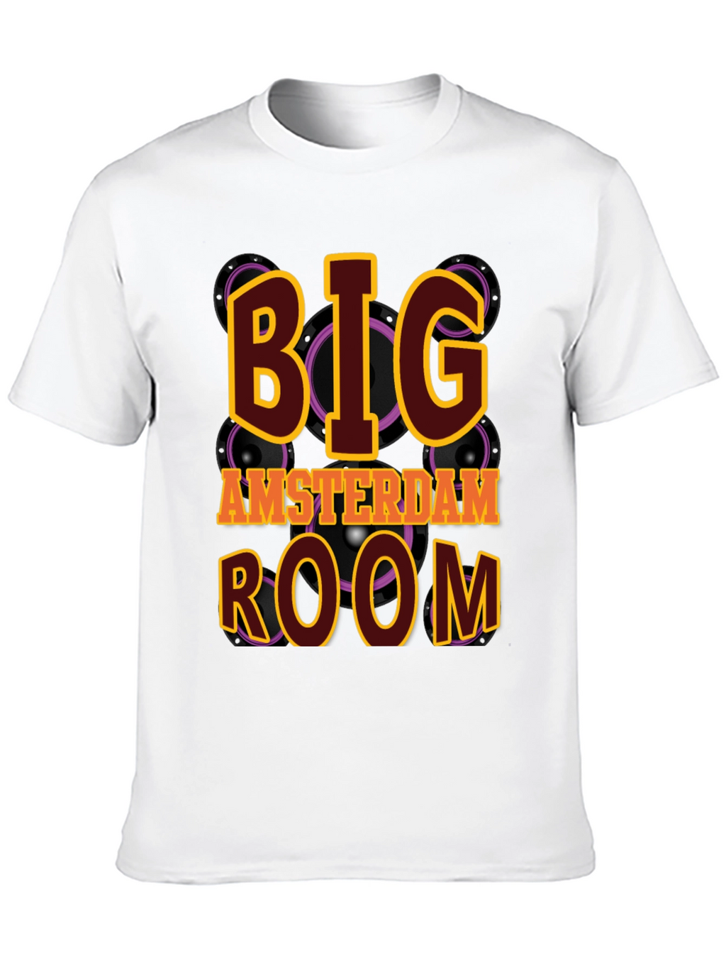 Big Amsterdam Room Black T-Shirt