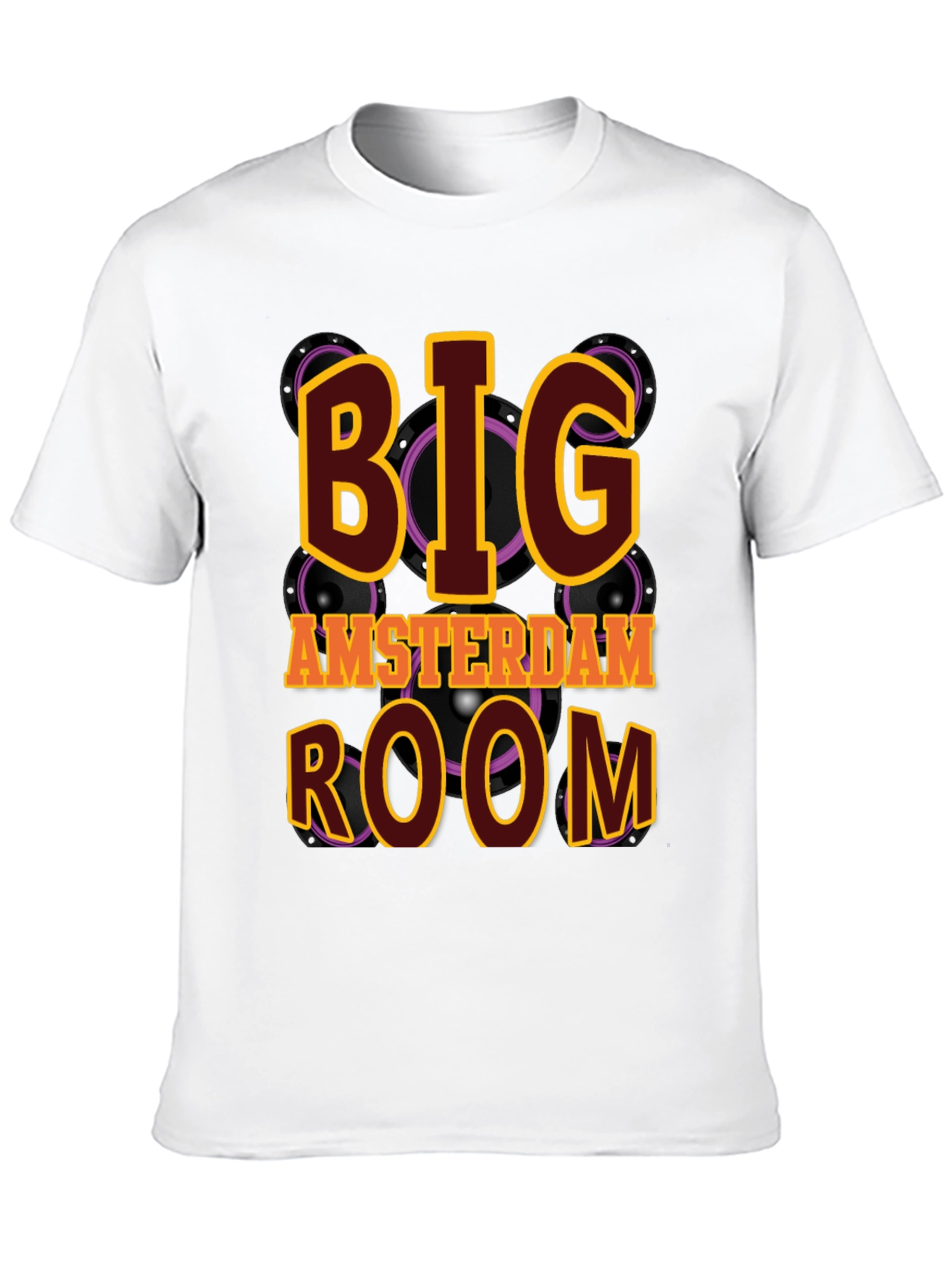 Big Amsterdam Room Black T-Shirt