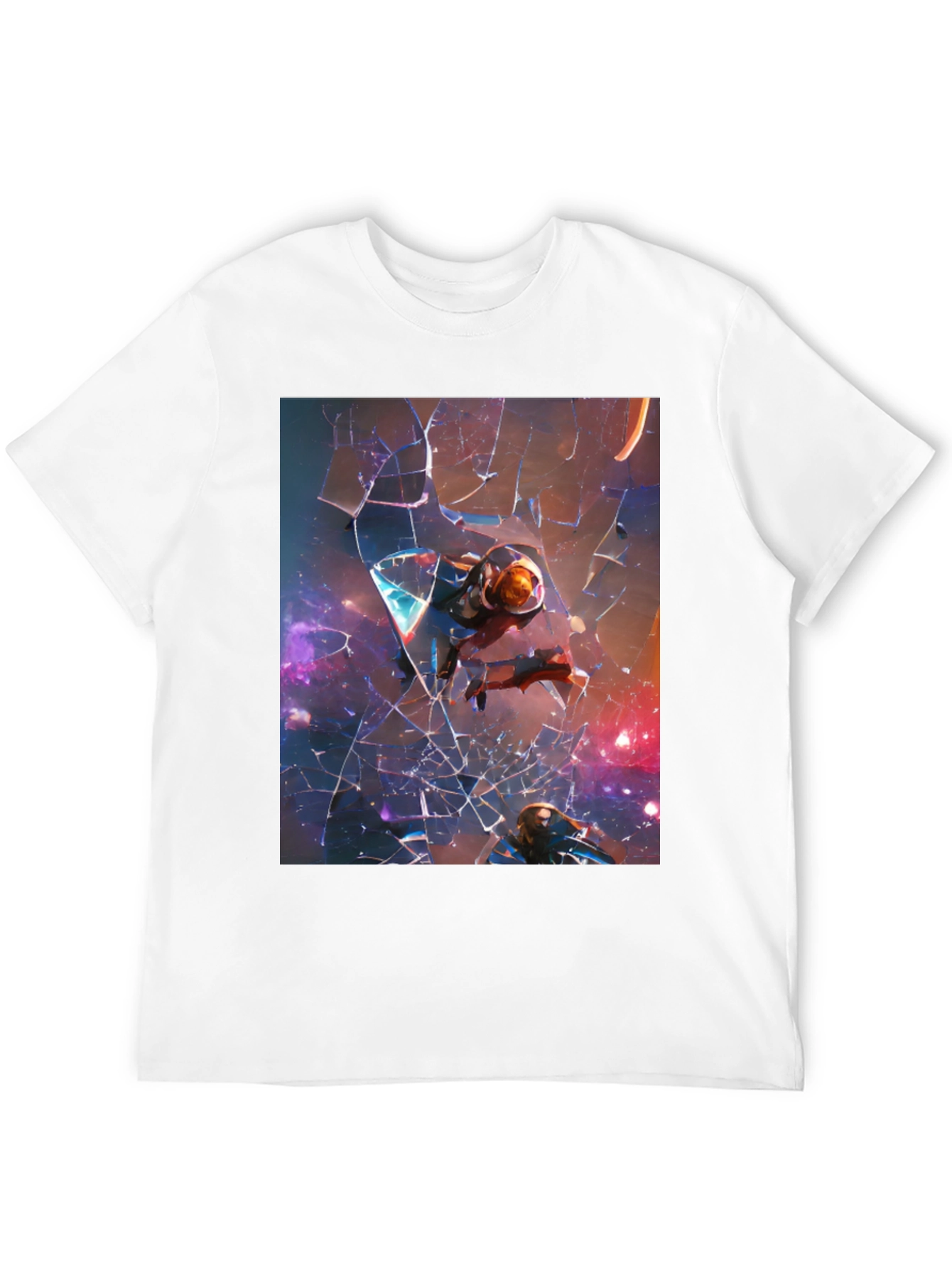 Space Travelers Black T-Shirt