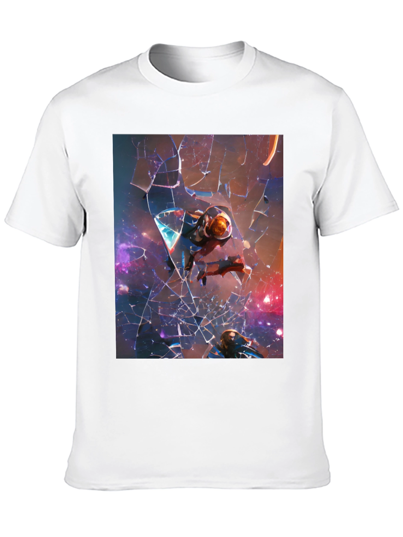 Space Travelers Black T-Shirt