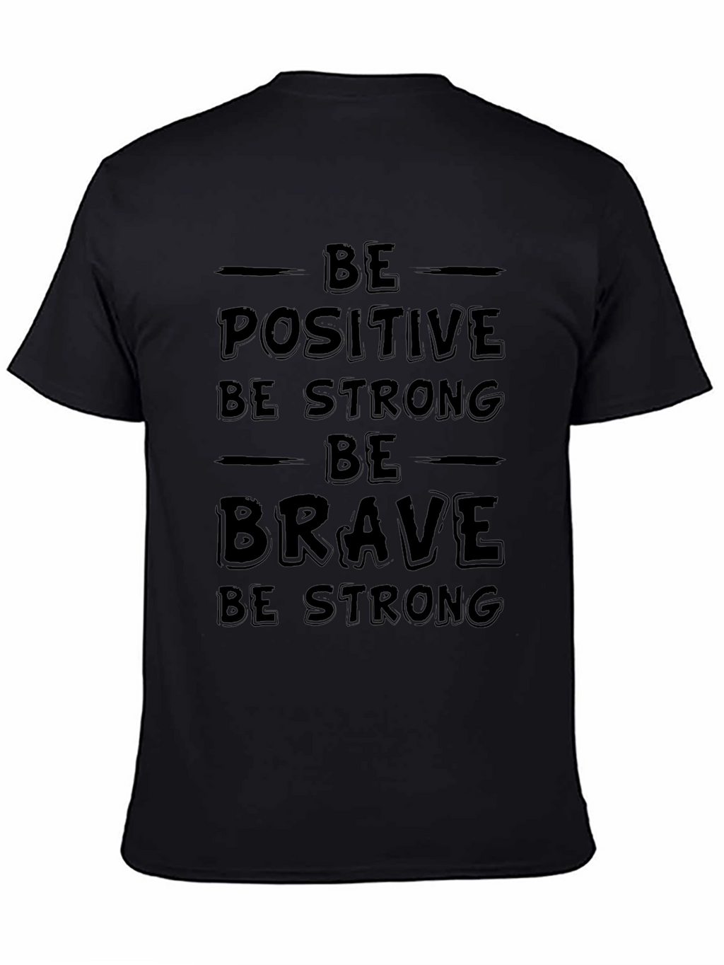 Be Positive Graphic T-Shirt - Motivational Top