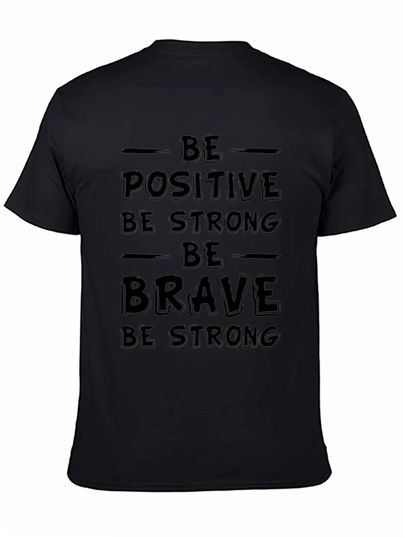 Be Positive Graphic T-Shirt - Motivational Top