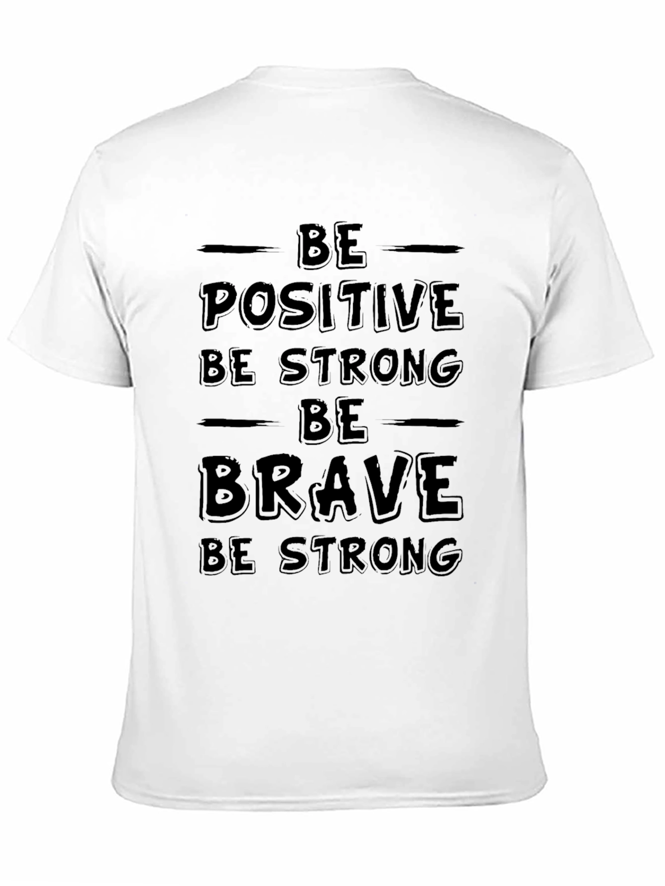 Be Positive Graphic T-Shirt - Motivational Top